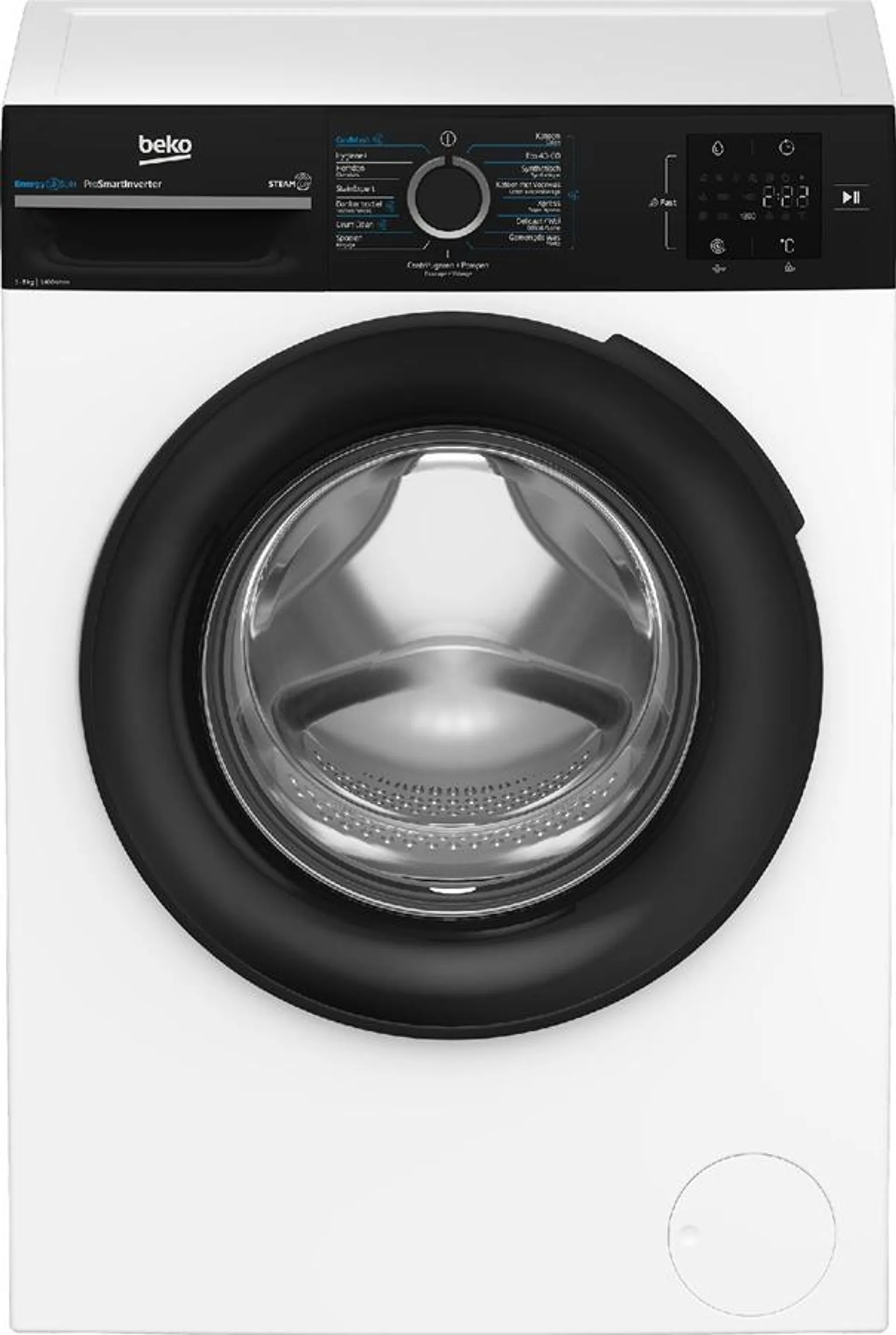 Beko BM3WFT3841B Vrijstaande Wasmachine