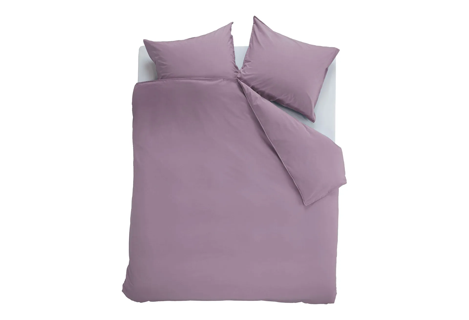 Beddinghouse Care Organic Basic Dekbedovertrek Mauve