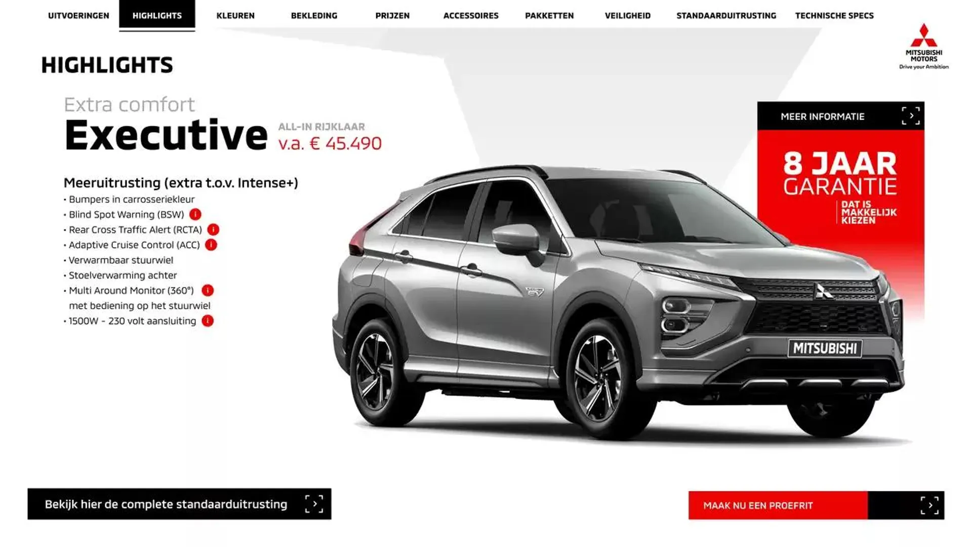 Mitsubishi Eclipse Cross Phev van 25 december tot 25 december 2025 - Folder pagina 6