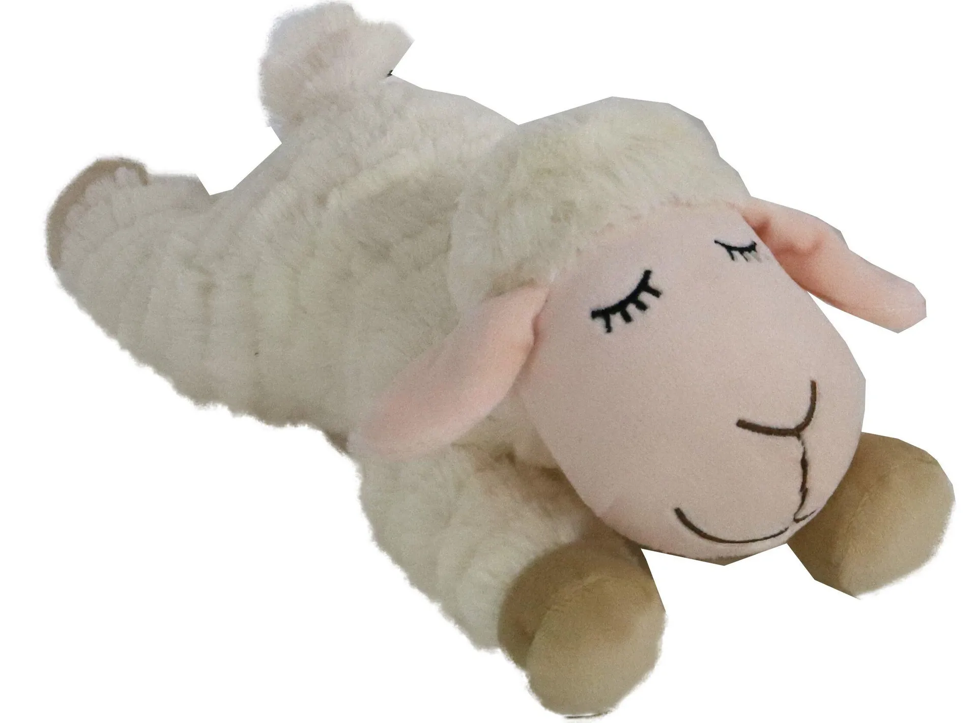 BOON Schaap pluche liggend+piep 27cm bg