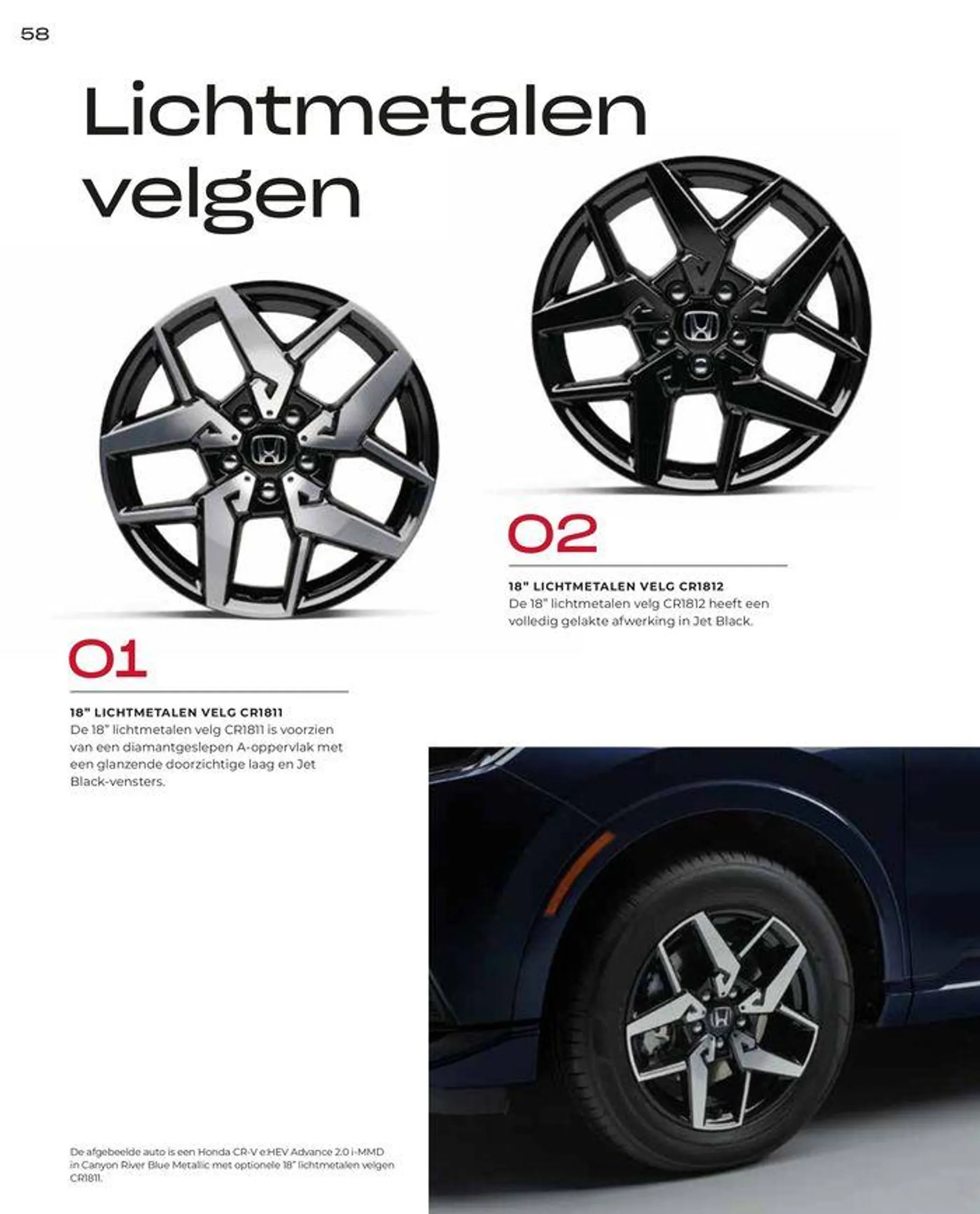 Honda CR-V e:HEV &amp; e:PHEV — Brochure van 28 juni tot 12 juli 2024 - Folder pagina 58