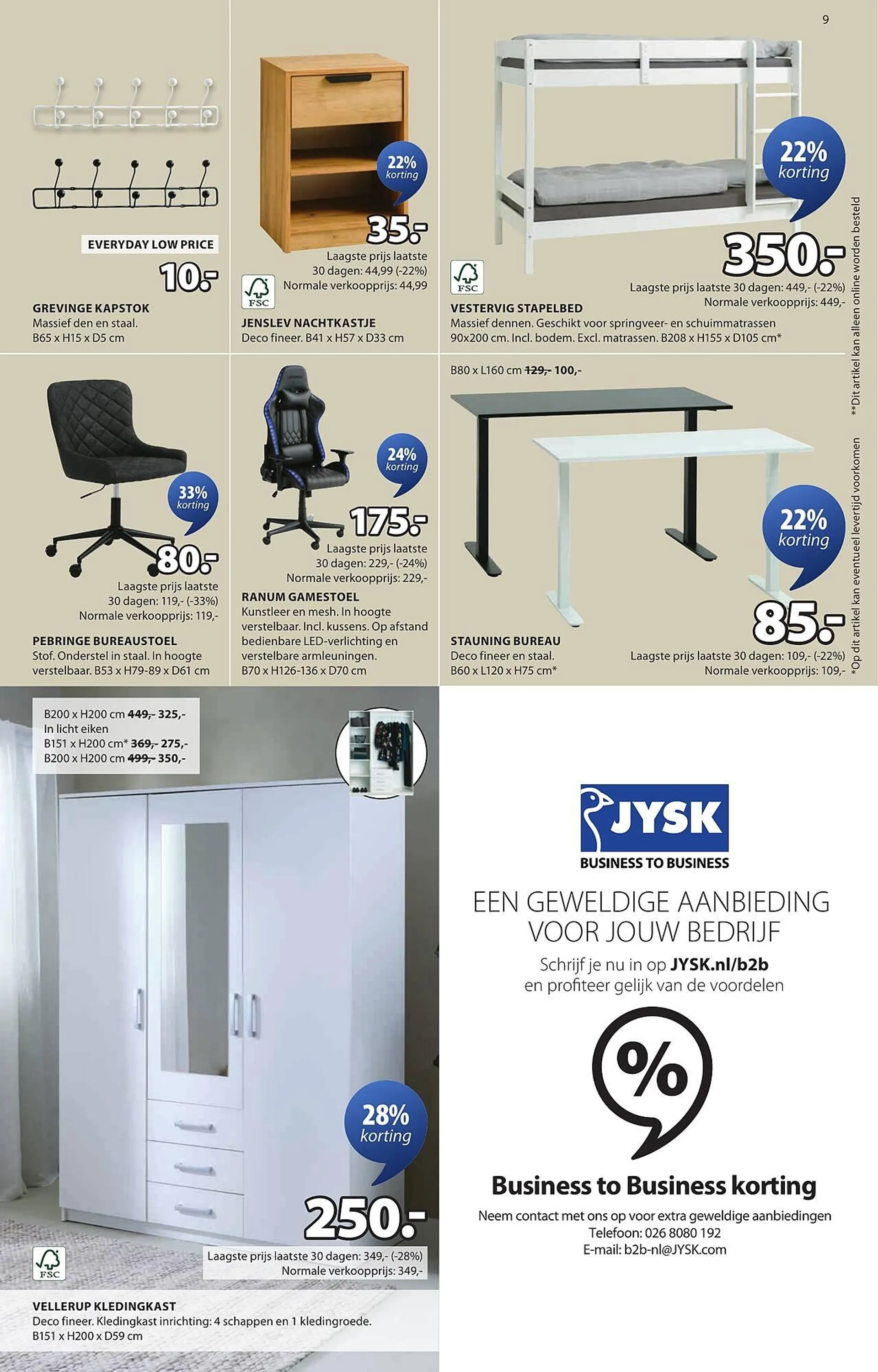 Jysk folder van 19 mei tot 1 juni 2025 - Folder pagina 9