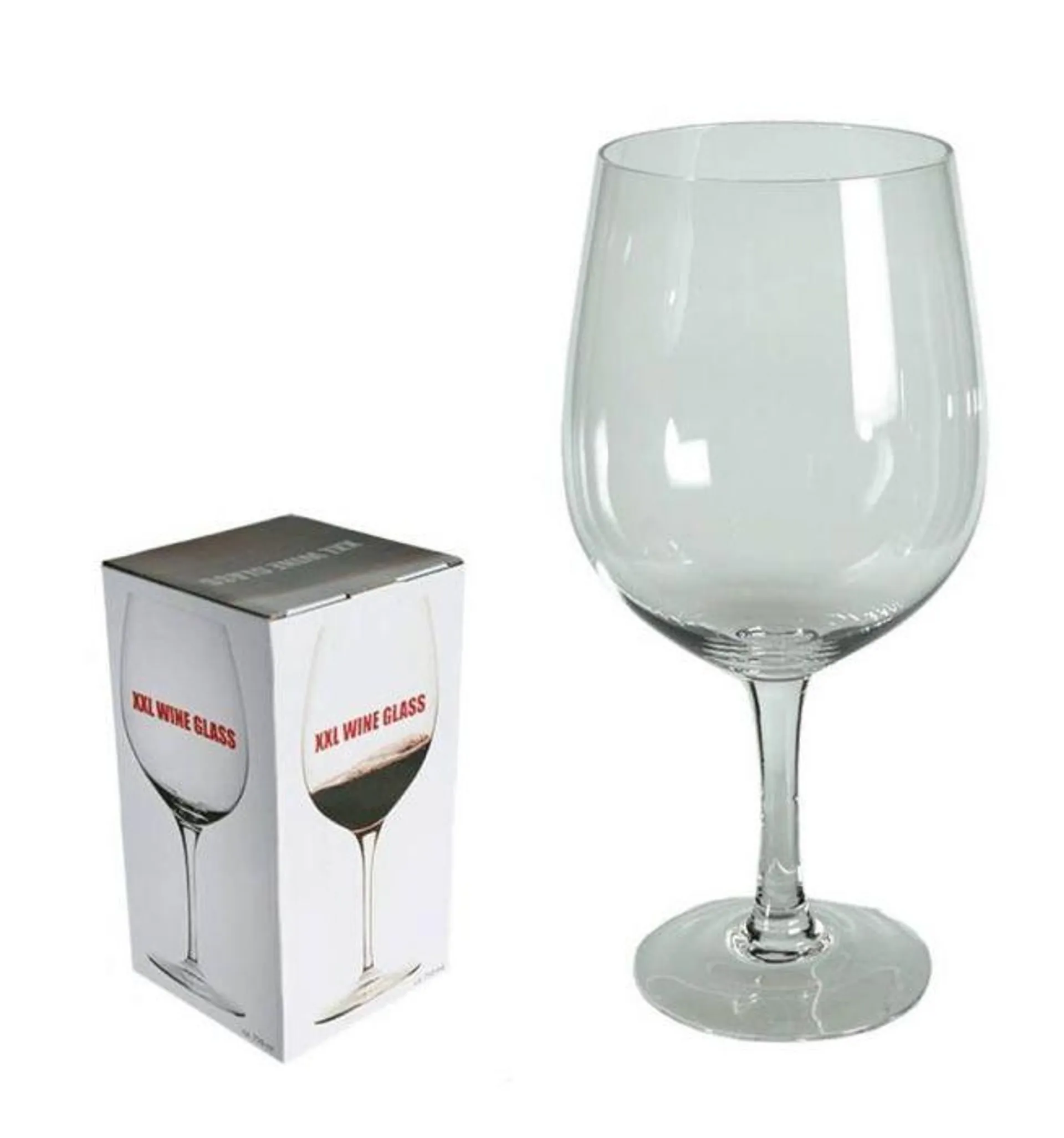 Groot XXL wijnglas - 0,75 liter