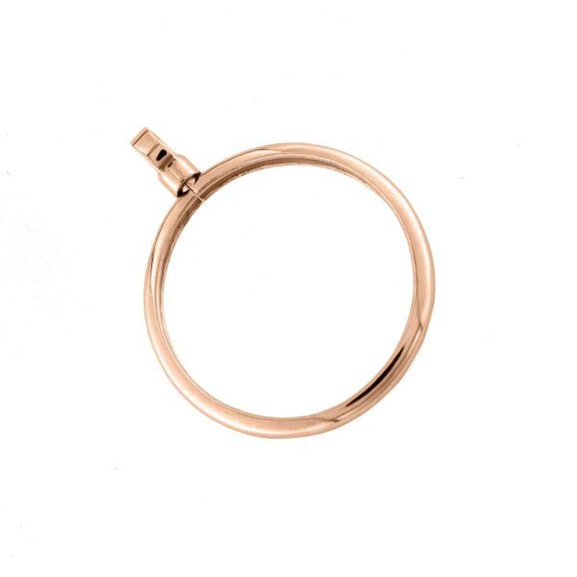 MY iMenso edgy pendant 24mm (925/rosegold-plated)