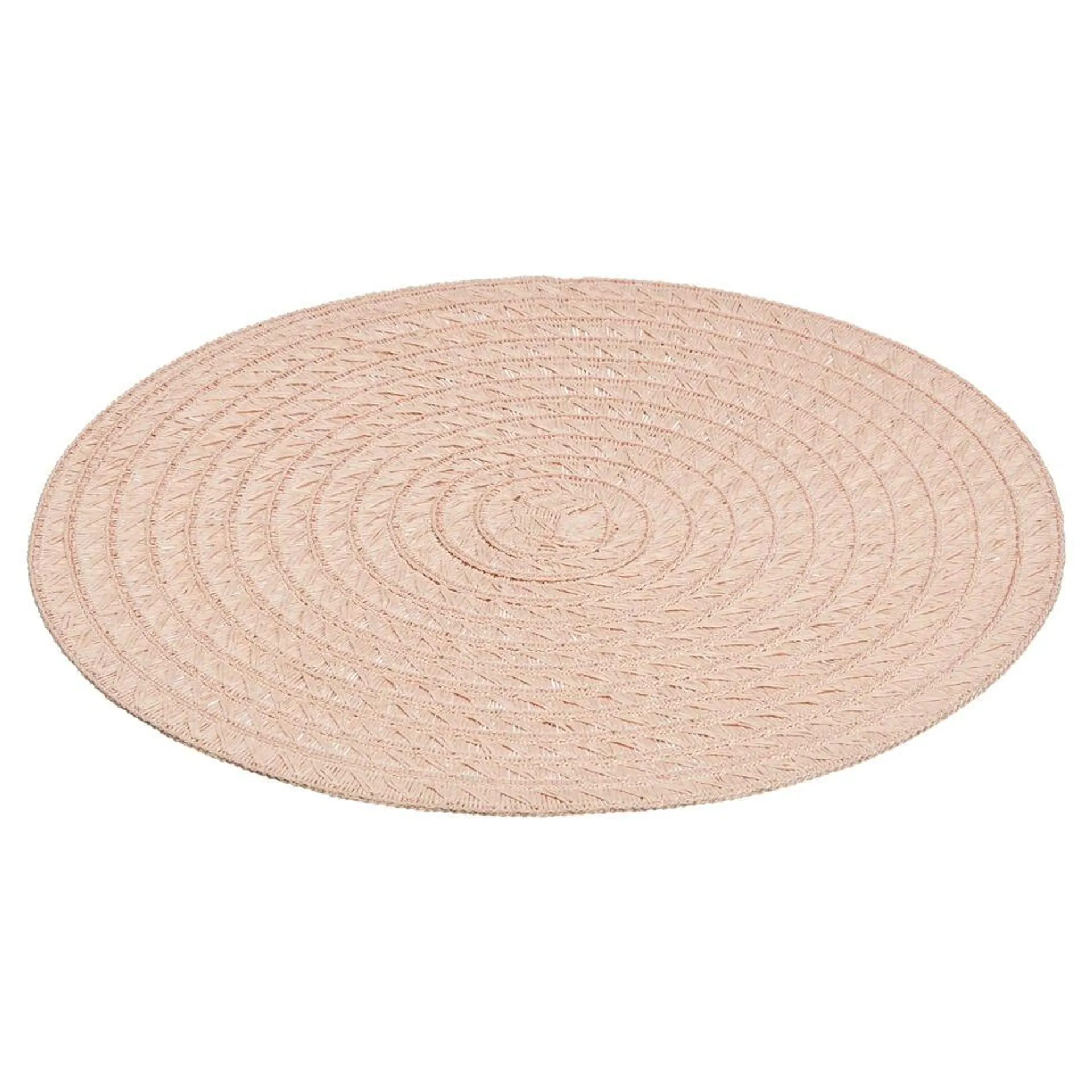 Placemat Geweven Roze ⌀38cm