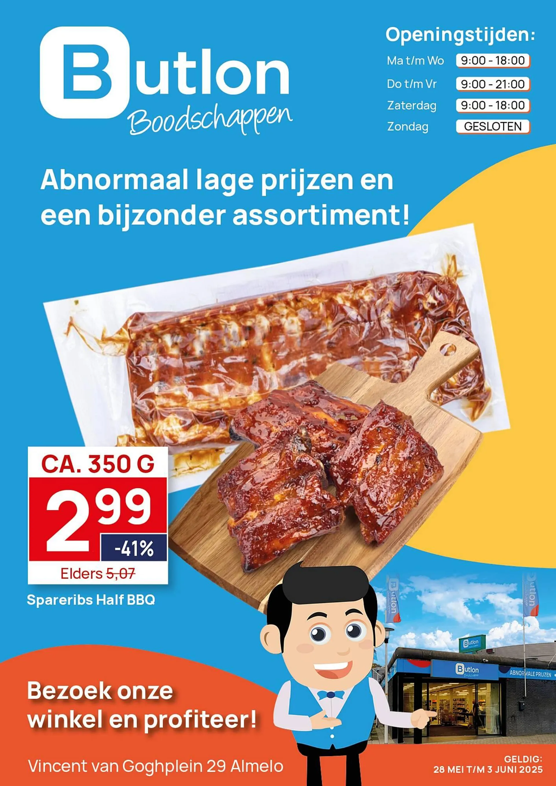 Butlon folder van 28 mei tot 1 juni 2025 - Folder pagina 1