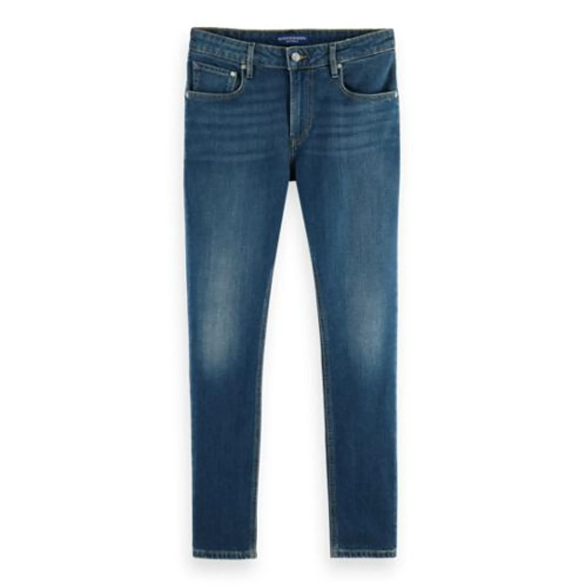 The Skim skinny jeans van biologisch katoen - Classic blue