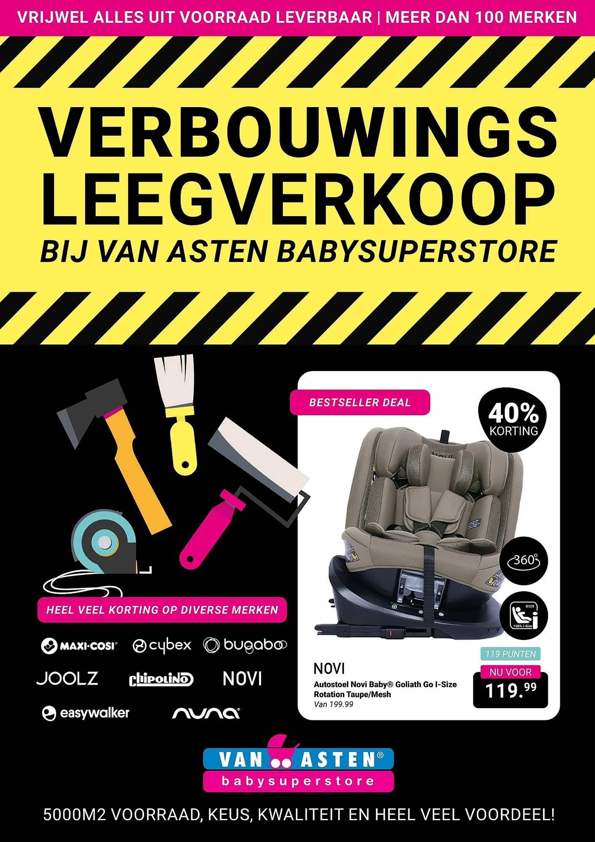 Van Asten BabySuperstore folder van 17 juli tot 6 augustus 2025 - Folder pagina 1