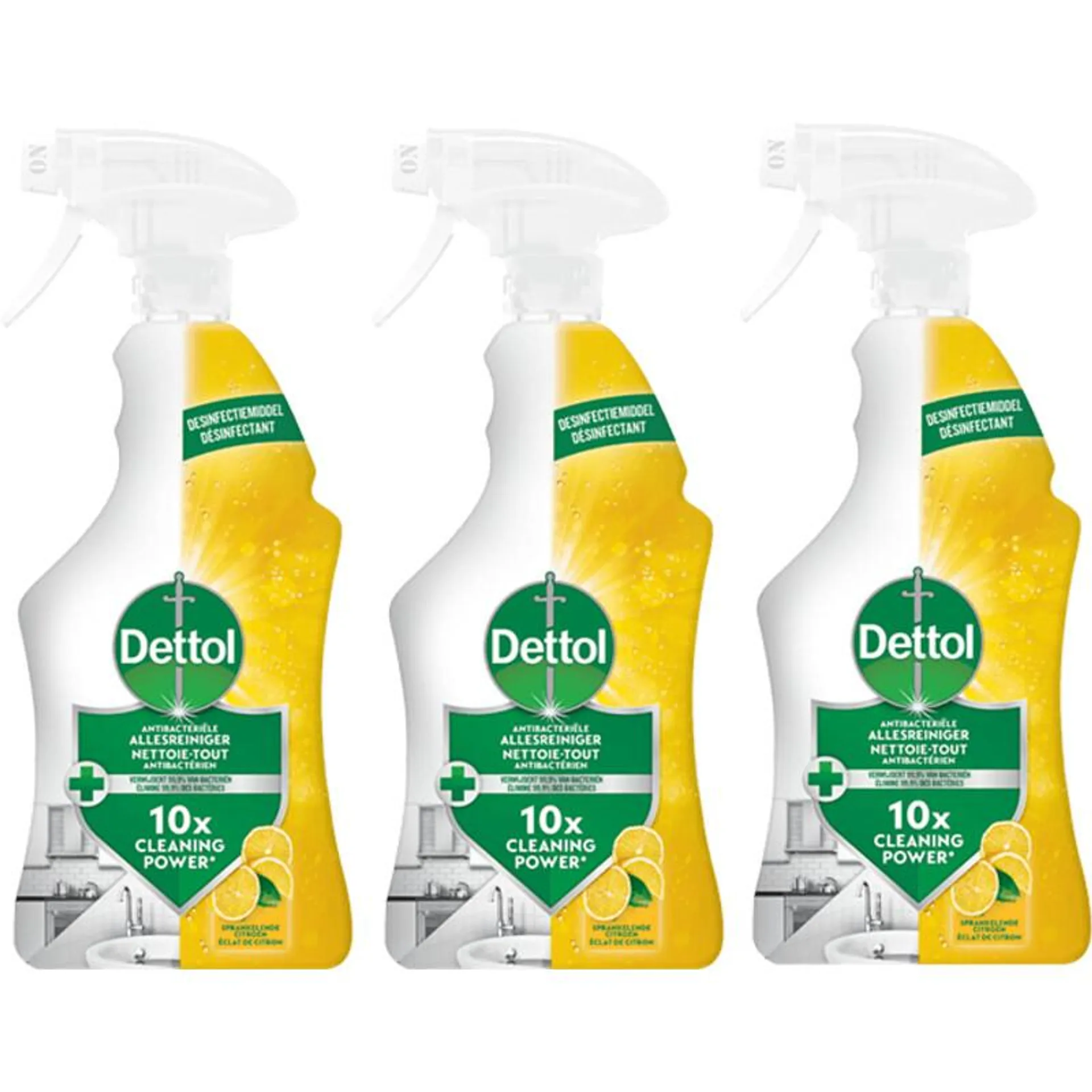 Dettol spray perfecte hygiëne 3-pack