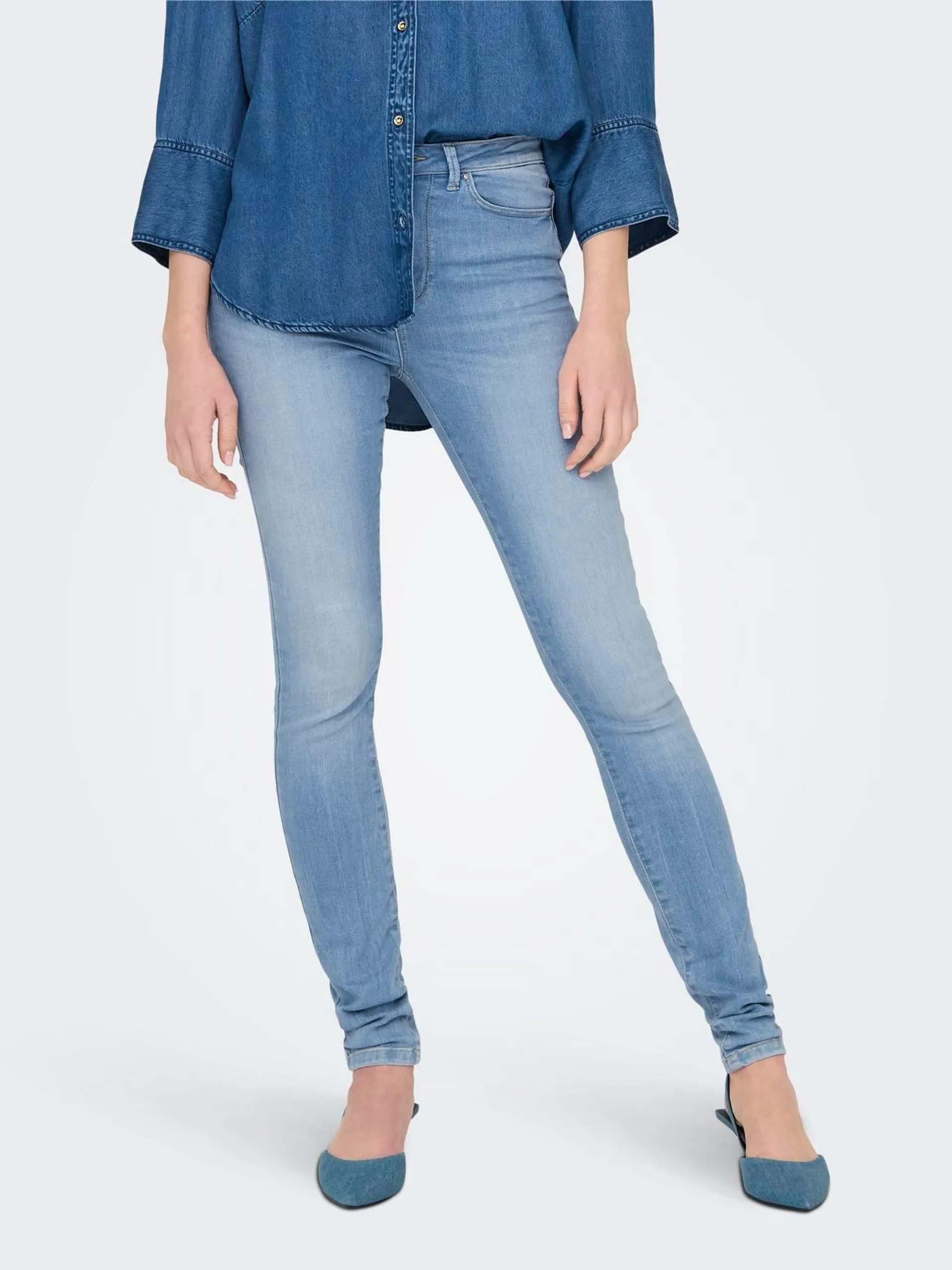 ONLForever High Waist Skinny Jeans