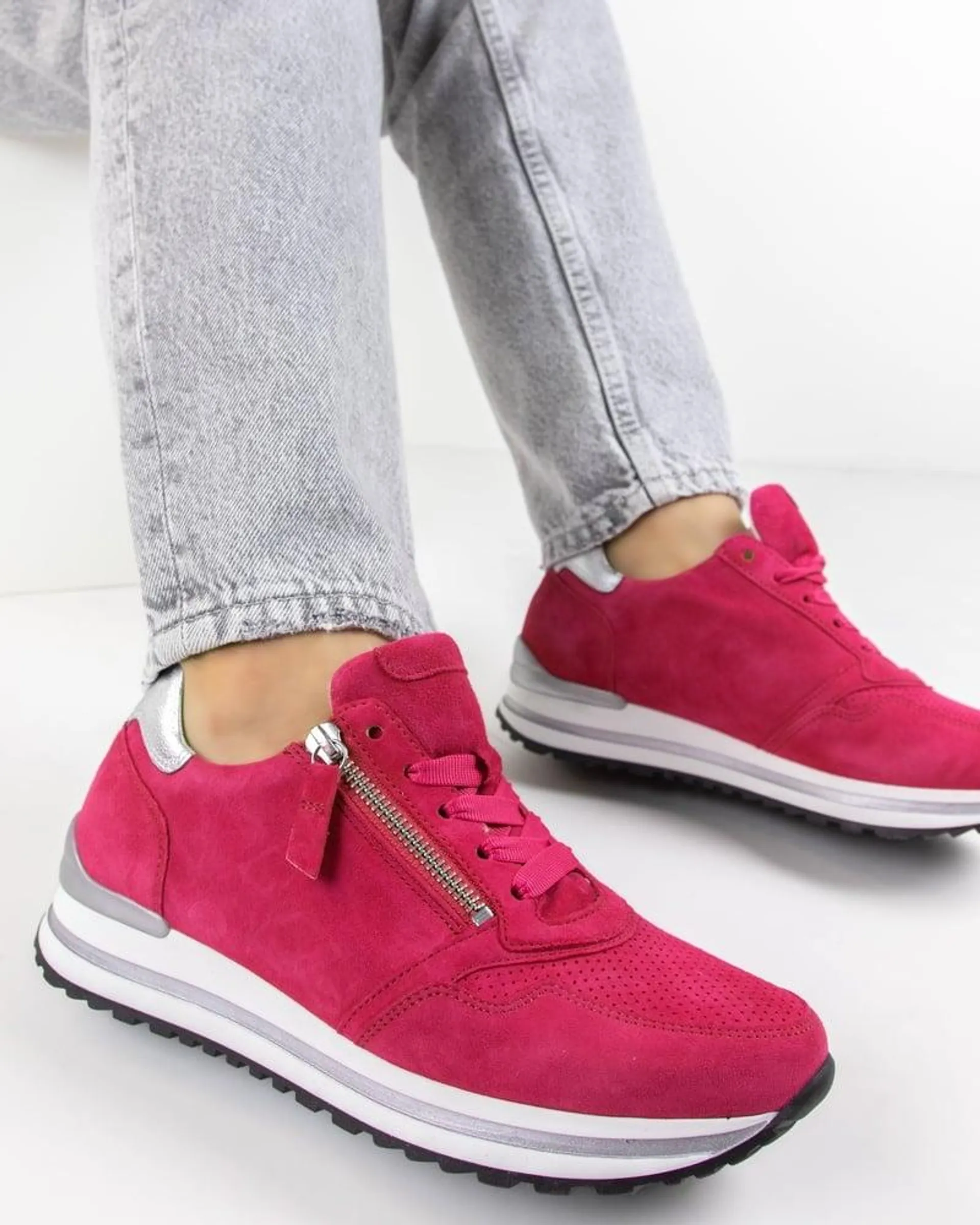 Lage sneakers - roze