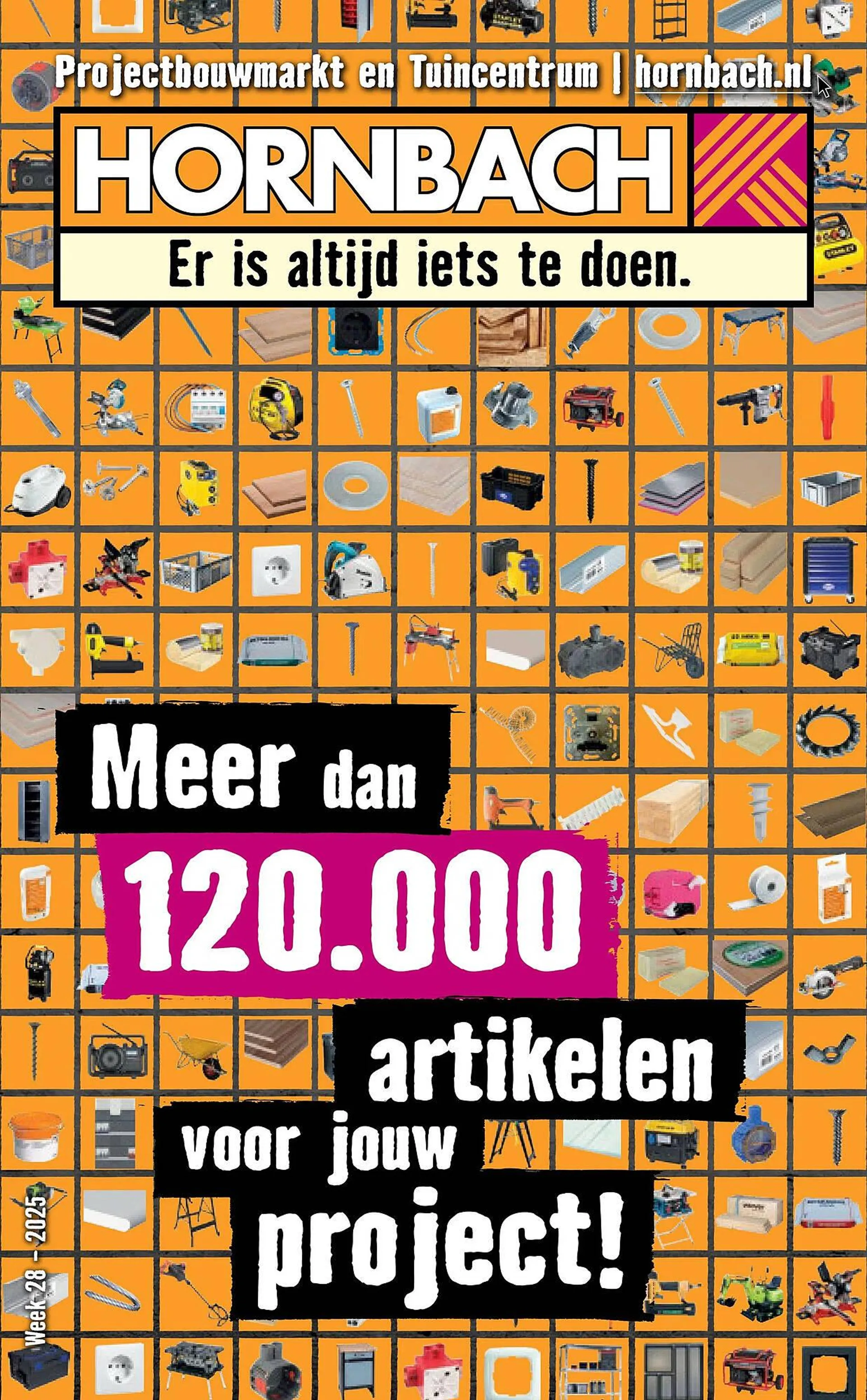 Hornbach folder van 7 juli tot 24 juli 2025 - Folder pagina 1