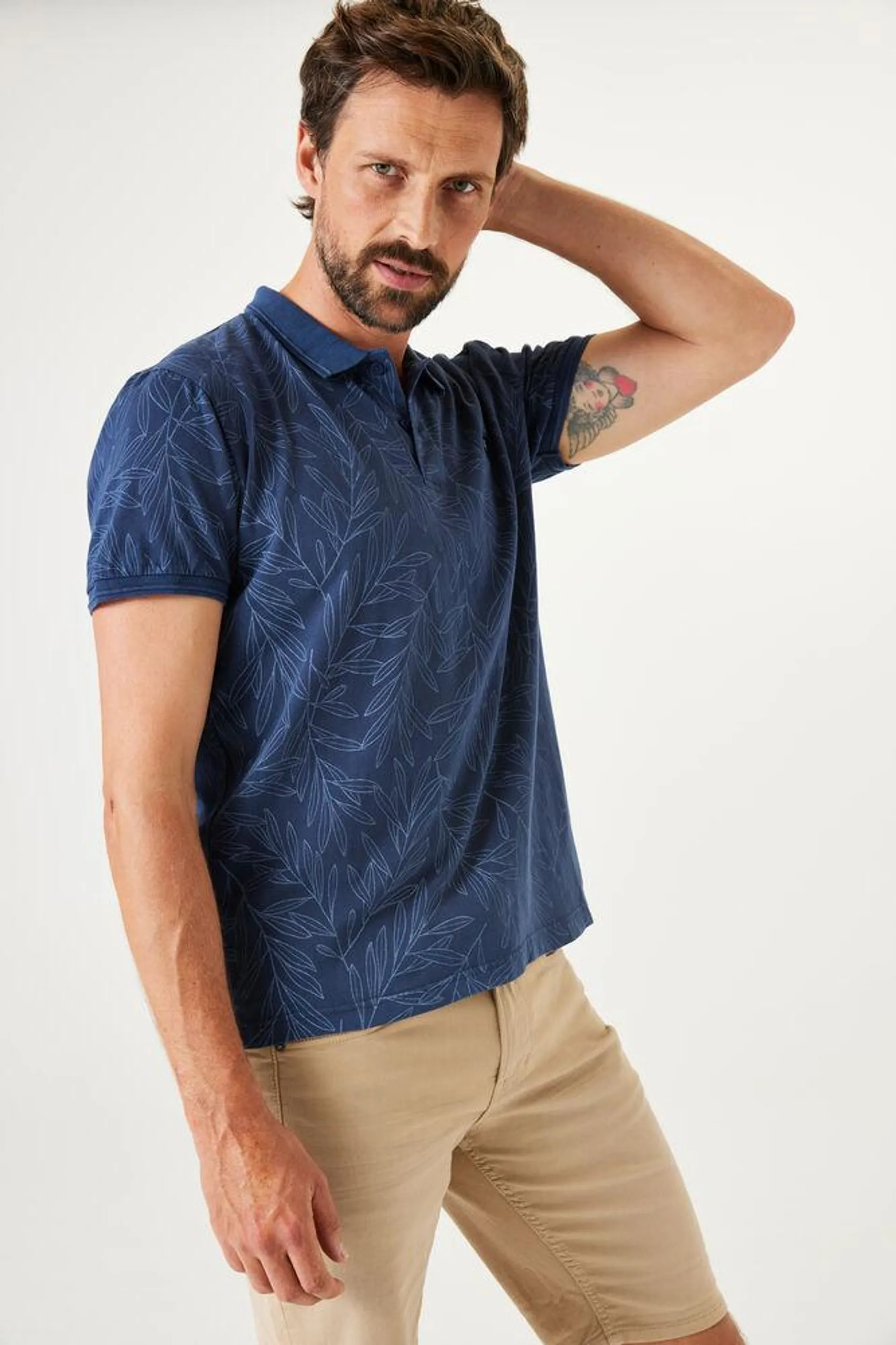 garcia polo donkerblauw