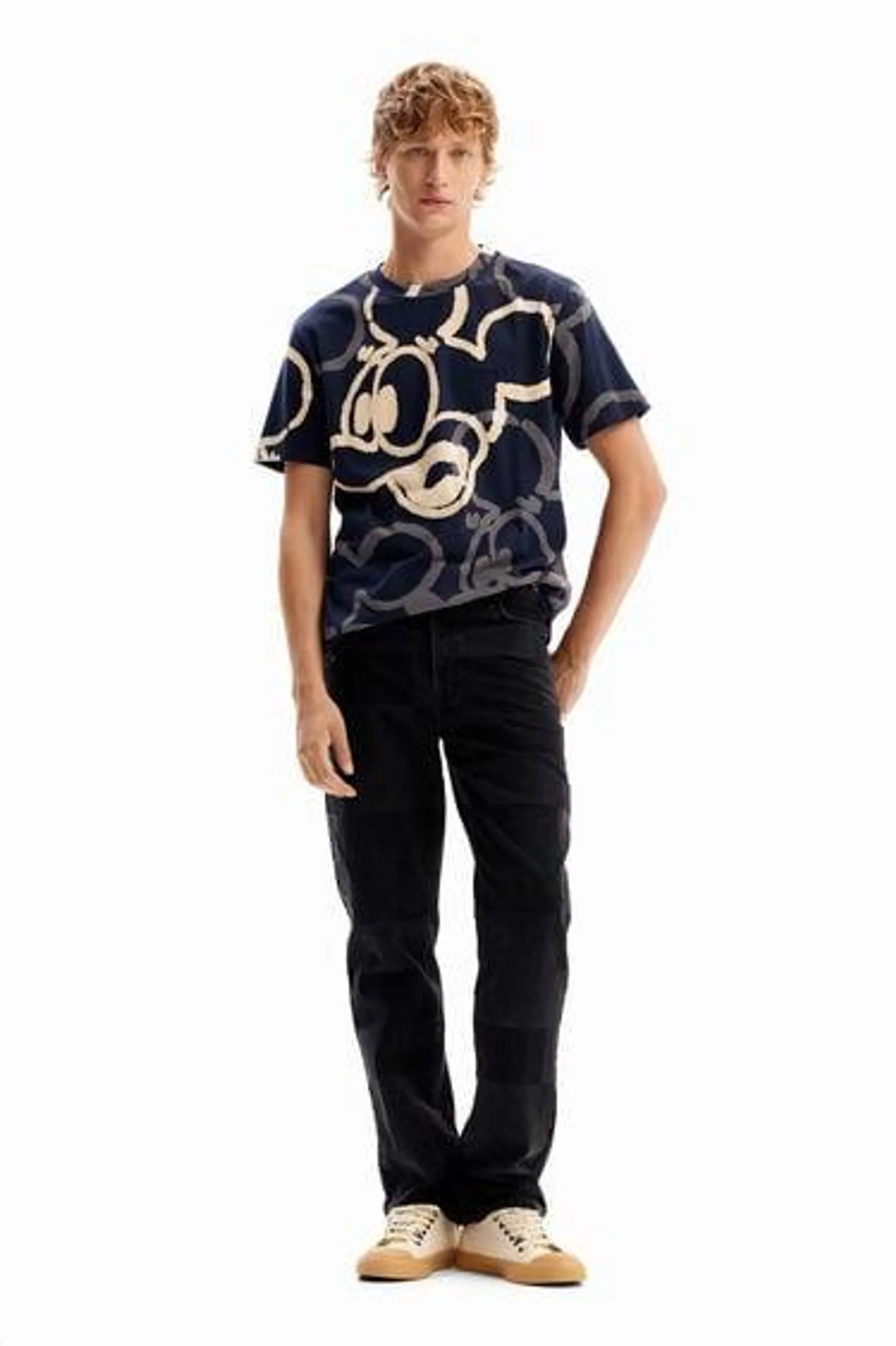 Arty Mickey Mouse T-shirt