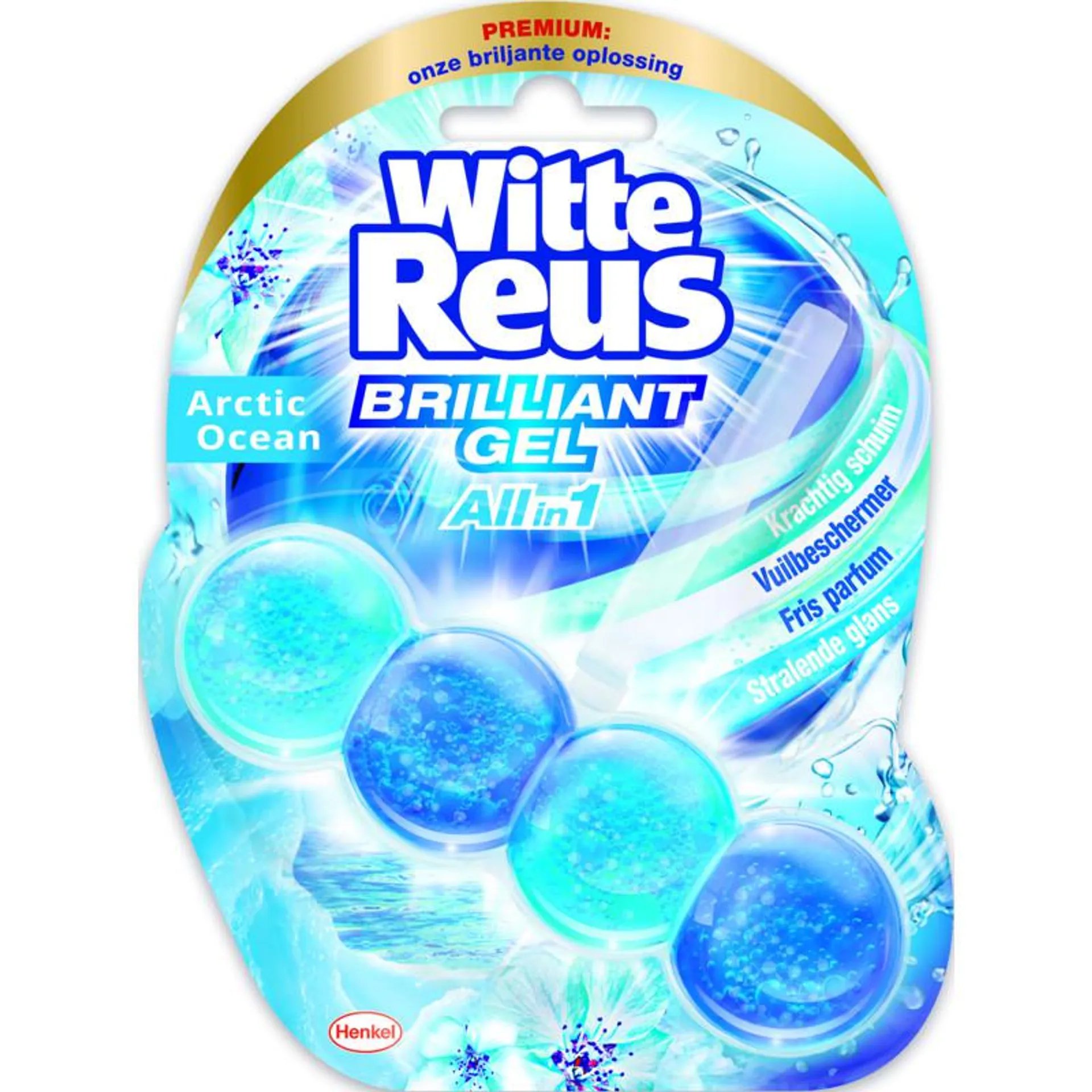 Witte Reus Toiletblok brilliant gel arctic ocean