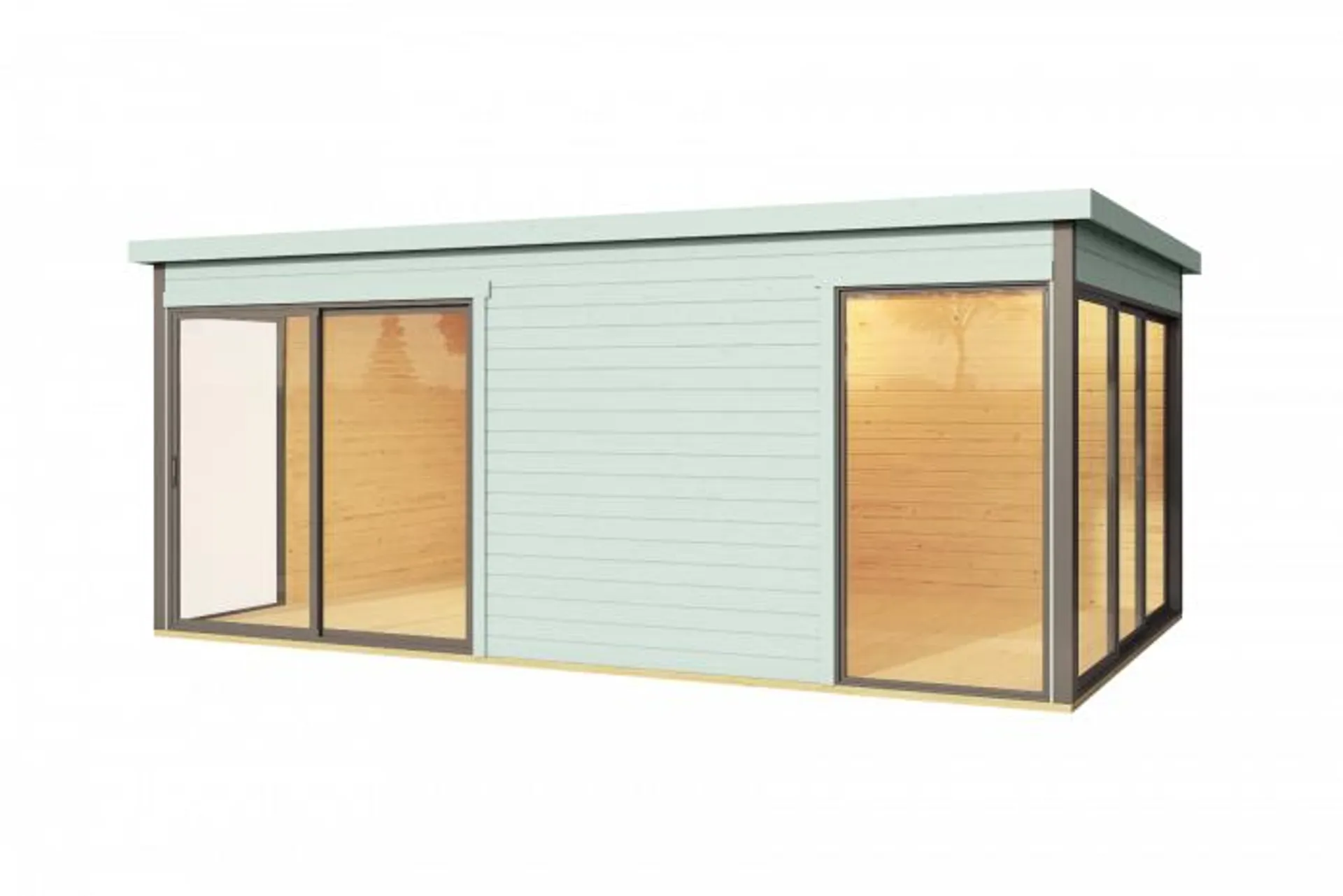 Lasita Maja Tuinhuis Domeo 3 Glaciergreen/Anthracite