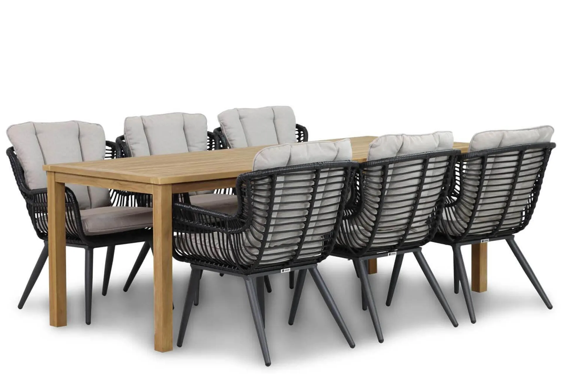 Coco Azzano/Weston 210 cm dining tuinset 7-delig