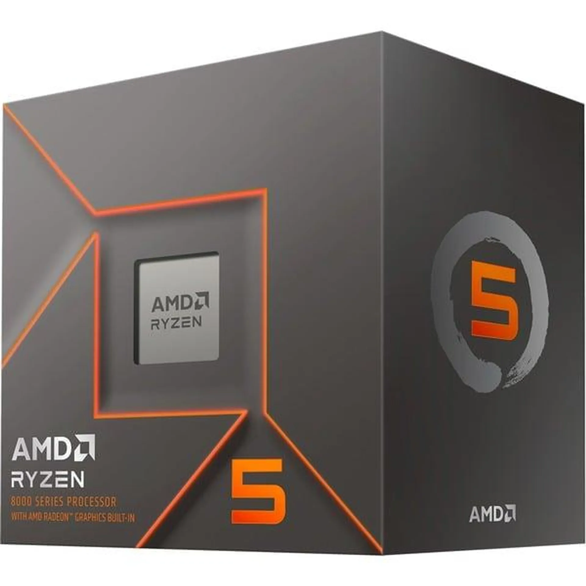 Ryzen 5 8500G, 3,5 GHz (5,0 GHz Turbo Boost) socket AM5 processor