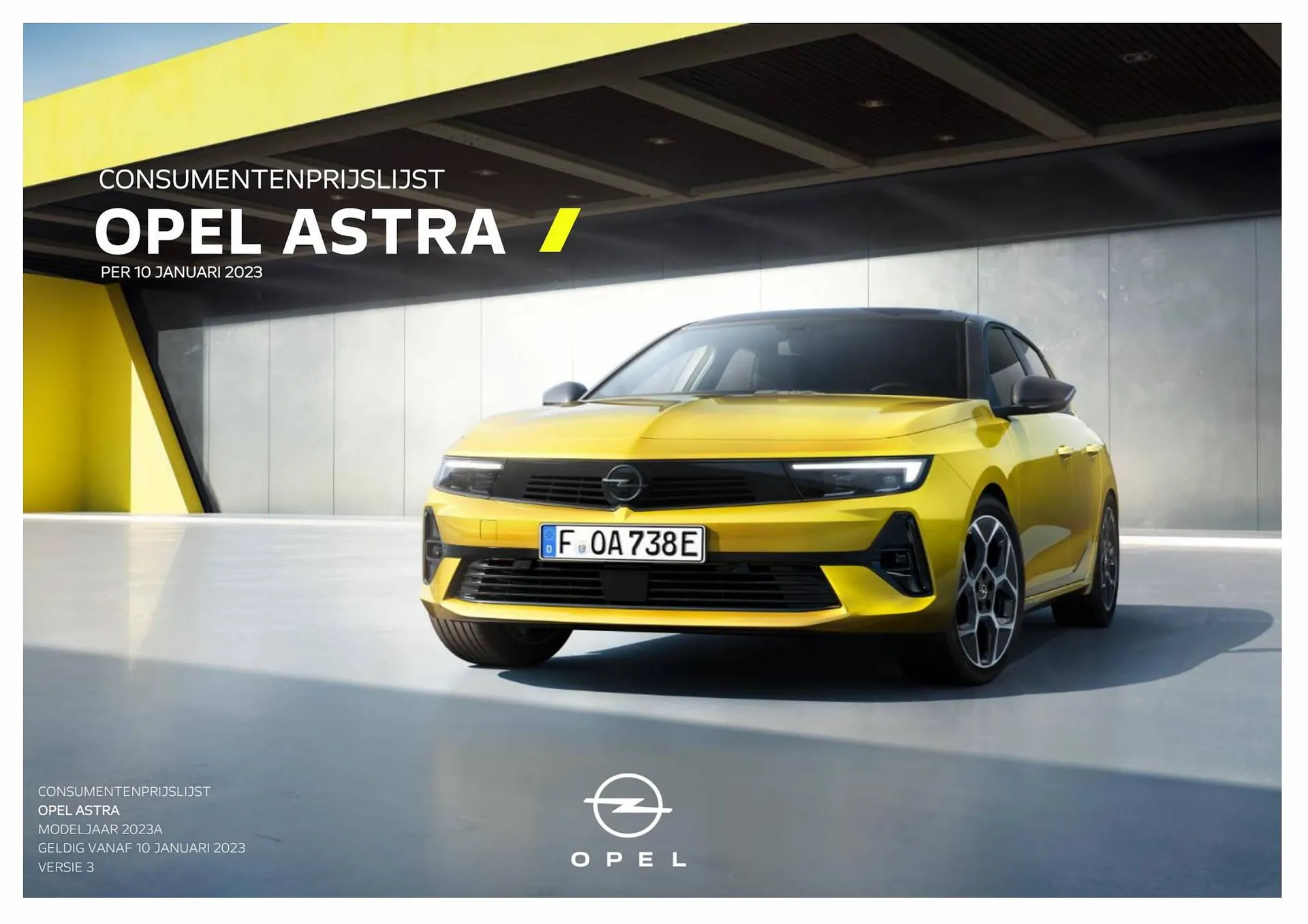 Opel Astra folder - 1
