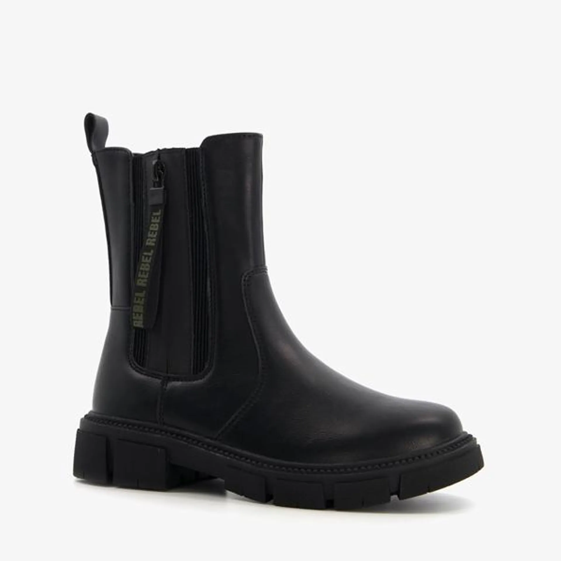 Blue Box meisjes chelsea boots zwart