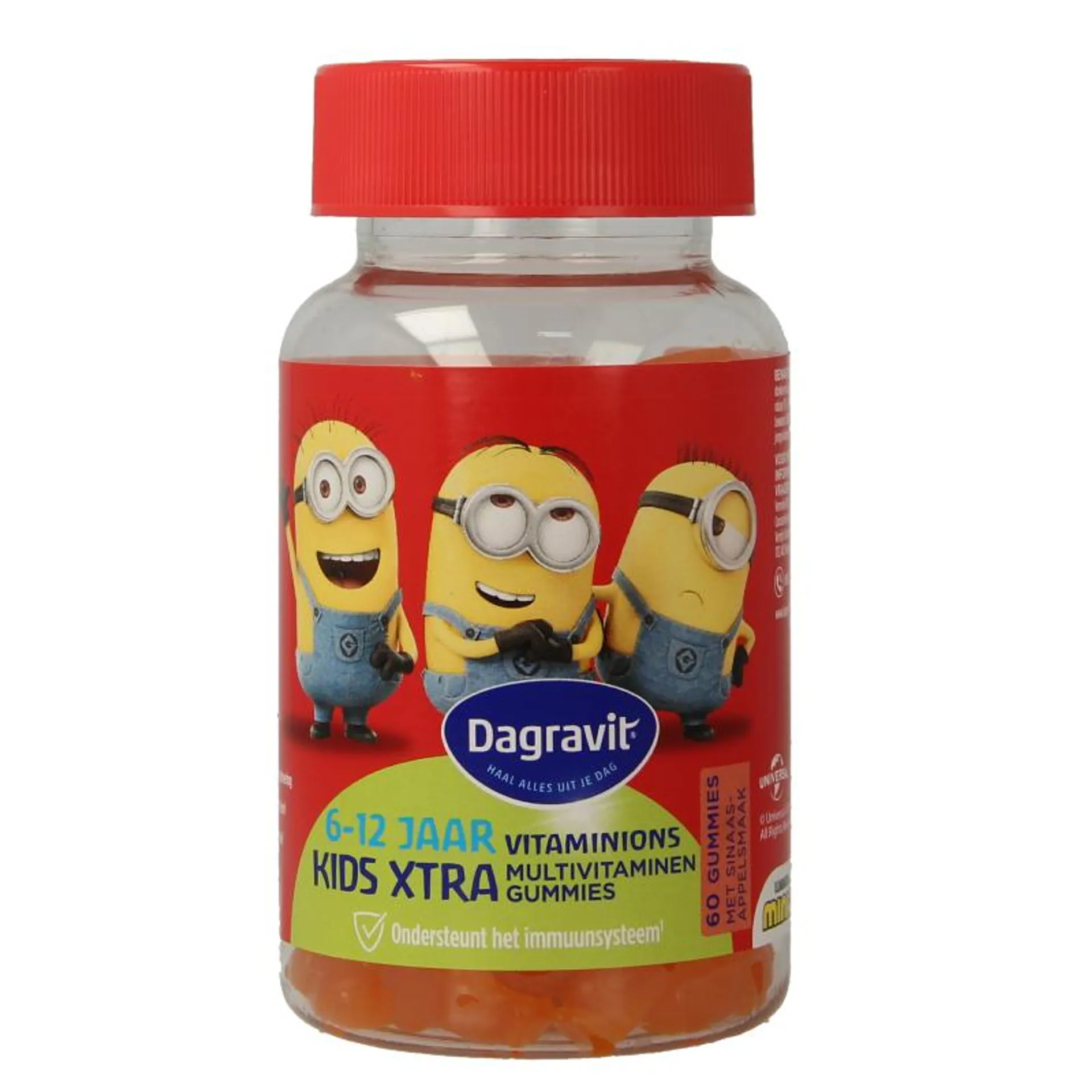 Dagravit Kids-Xtra vitaminions gums 6+ 60 gummies