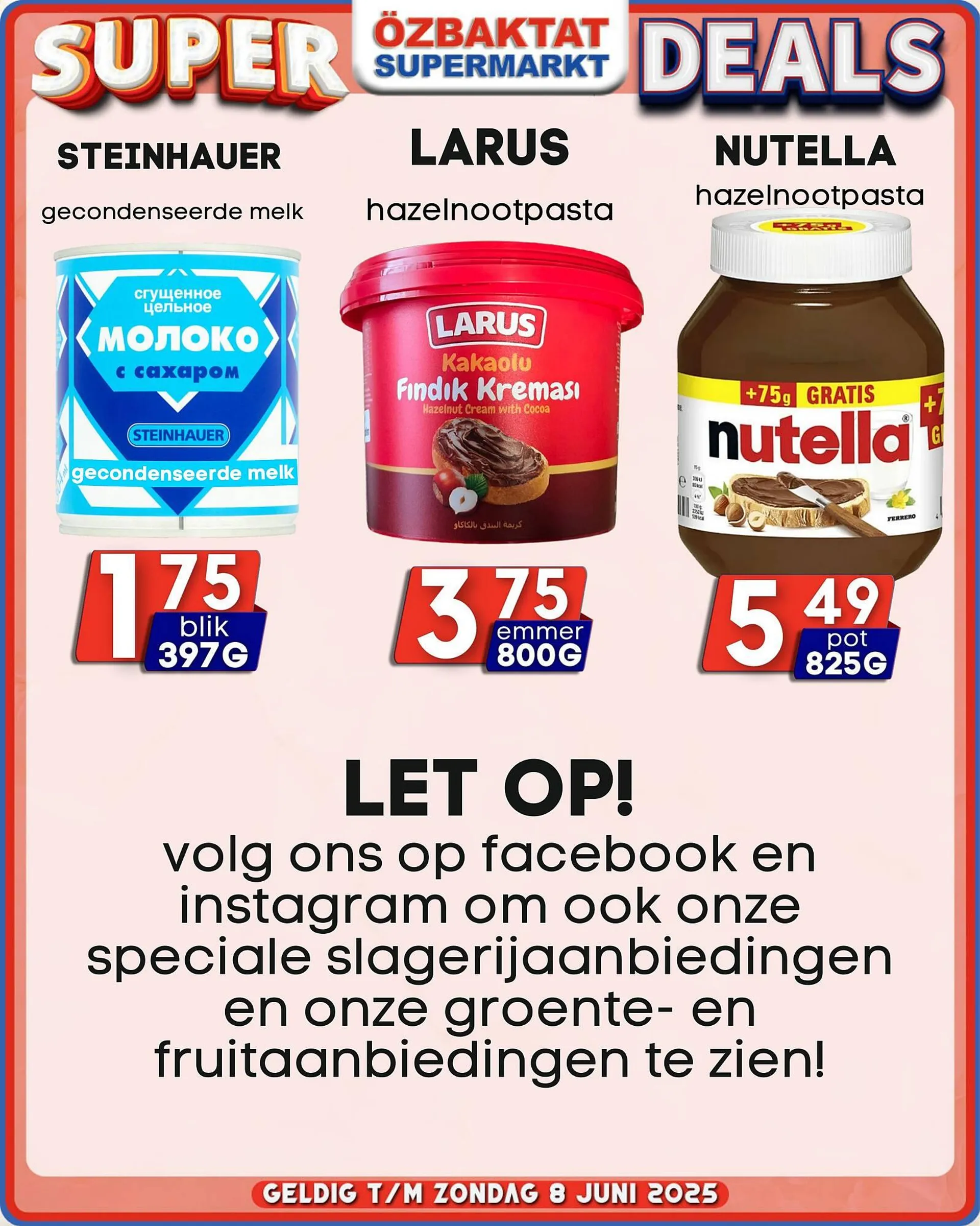 Özbaktat Supermarkt folder van 29 april tot 4 mei 2025 - Folder pagina 8