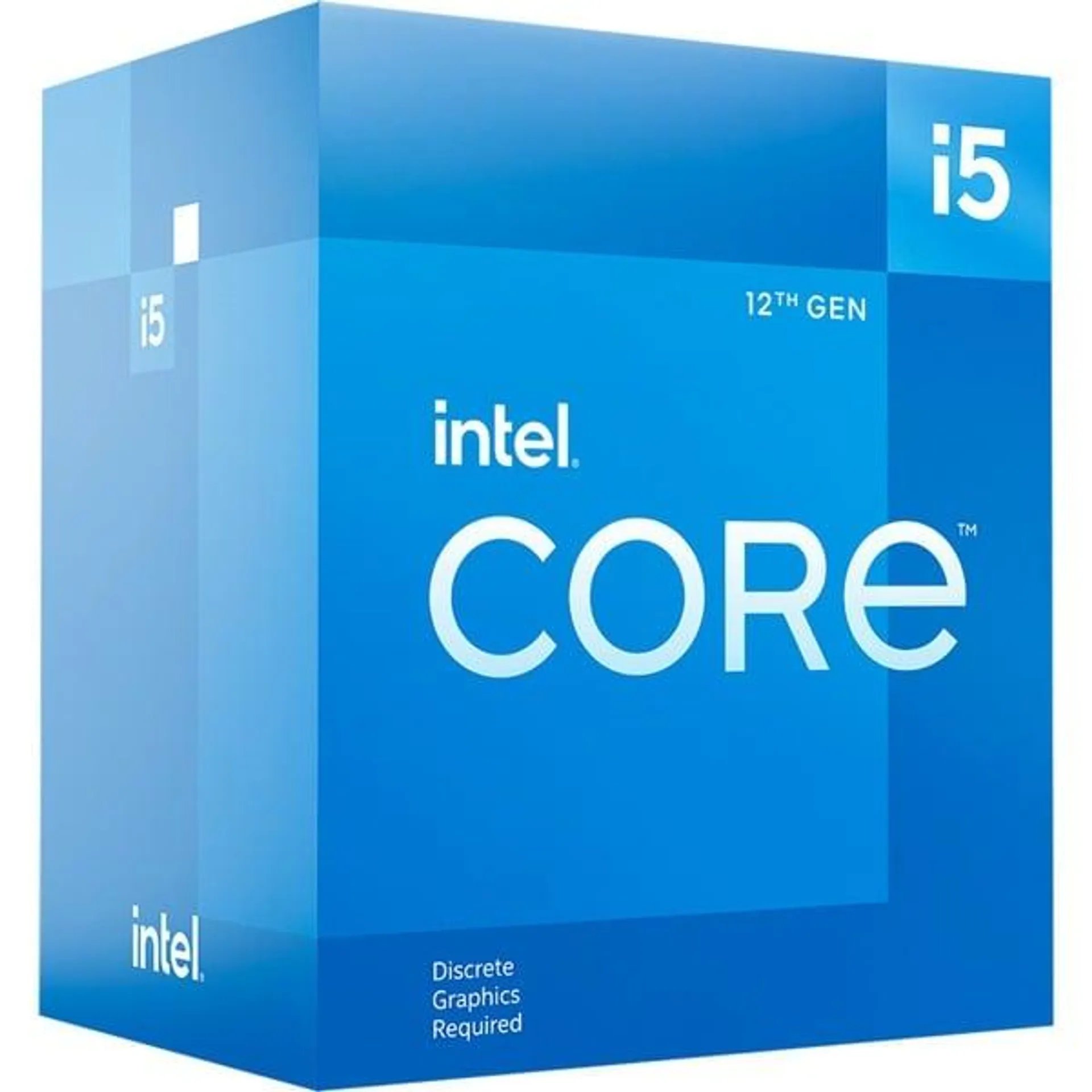 Core i5-12400F, 2,5 GHz (4,4 GHz Turbo Boost) socket 1700 processor