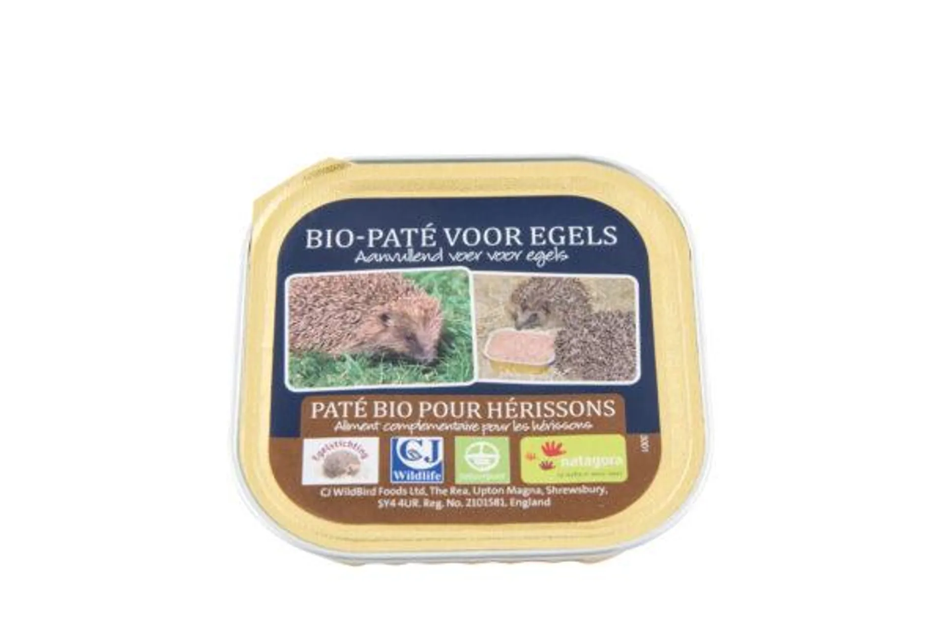 Bio pate voor egels