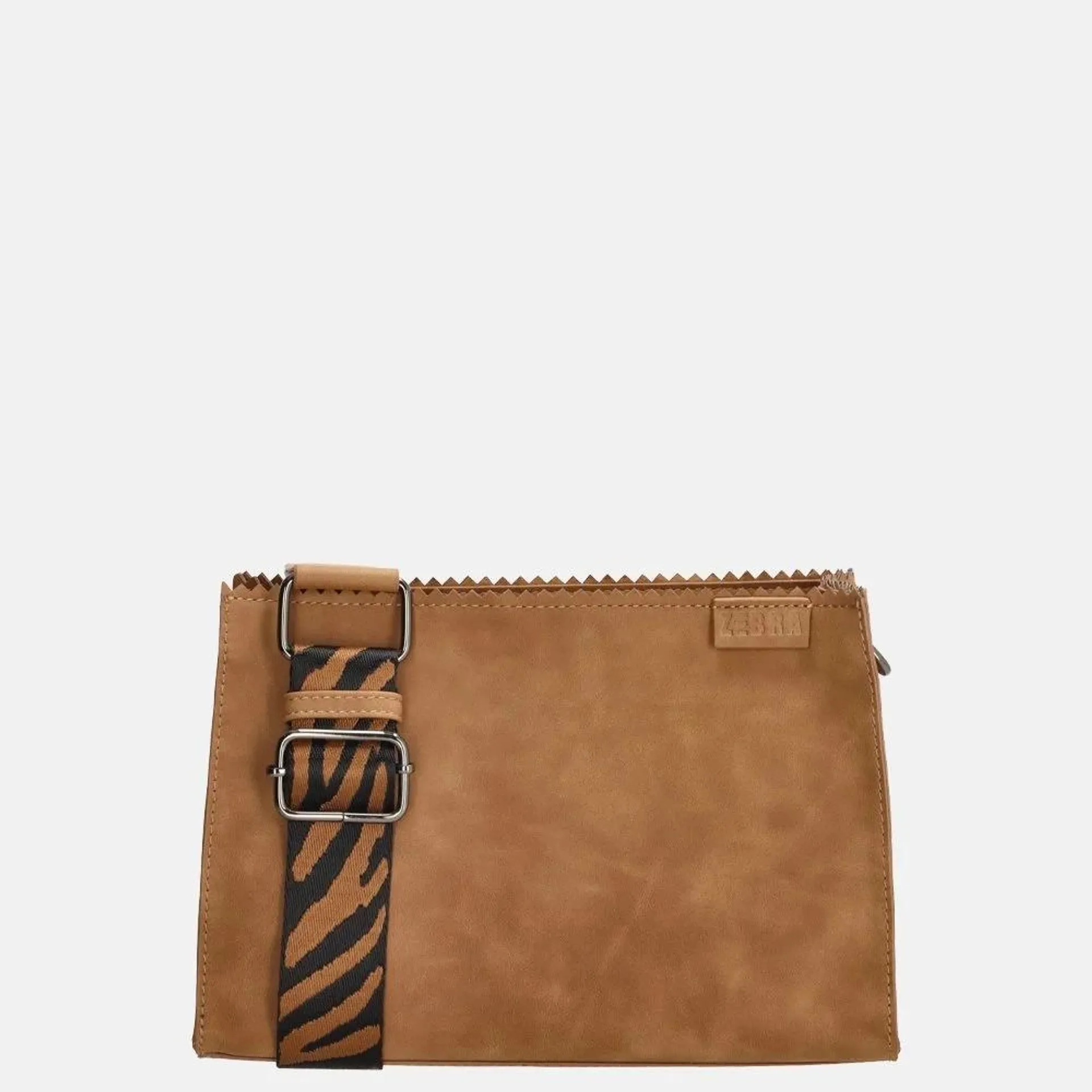 Zebra Trends crossbody tas camel