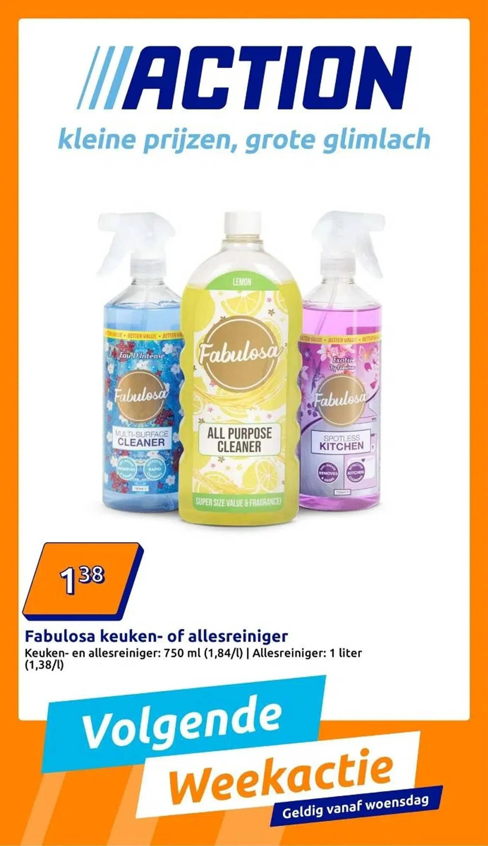Action folder van 30 juli tot 30 juli 2025 - Folder pagina 1