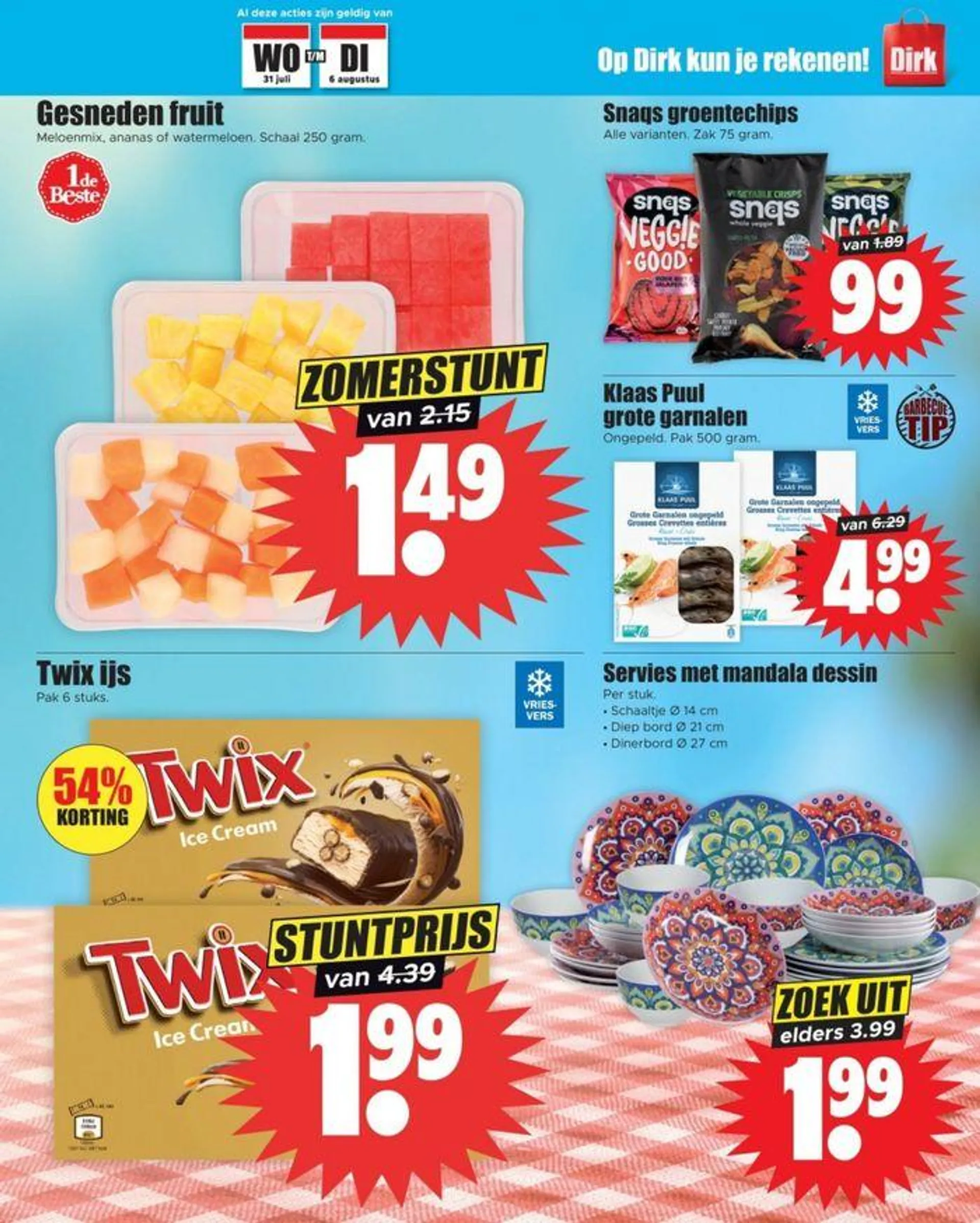 Actuele deals en aanbiedingen van 31 juli tot 6 augustus 2024 - Folder pagina 30