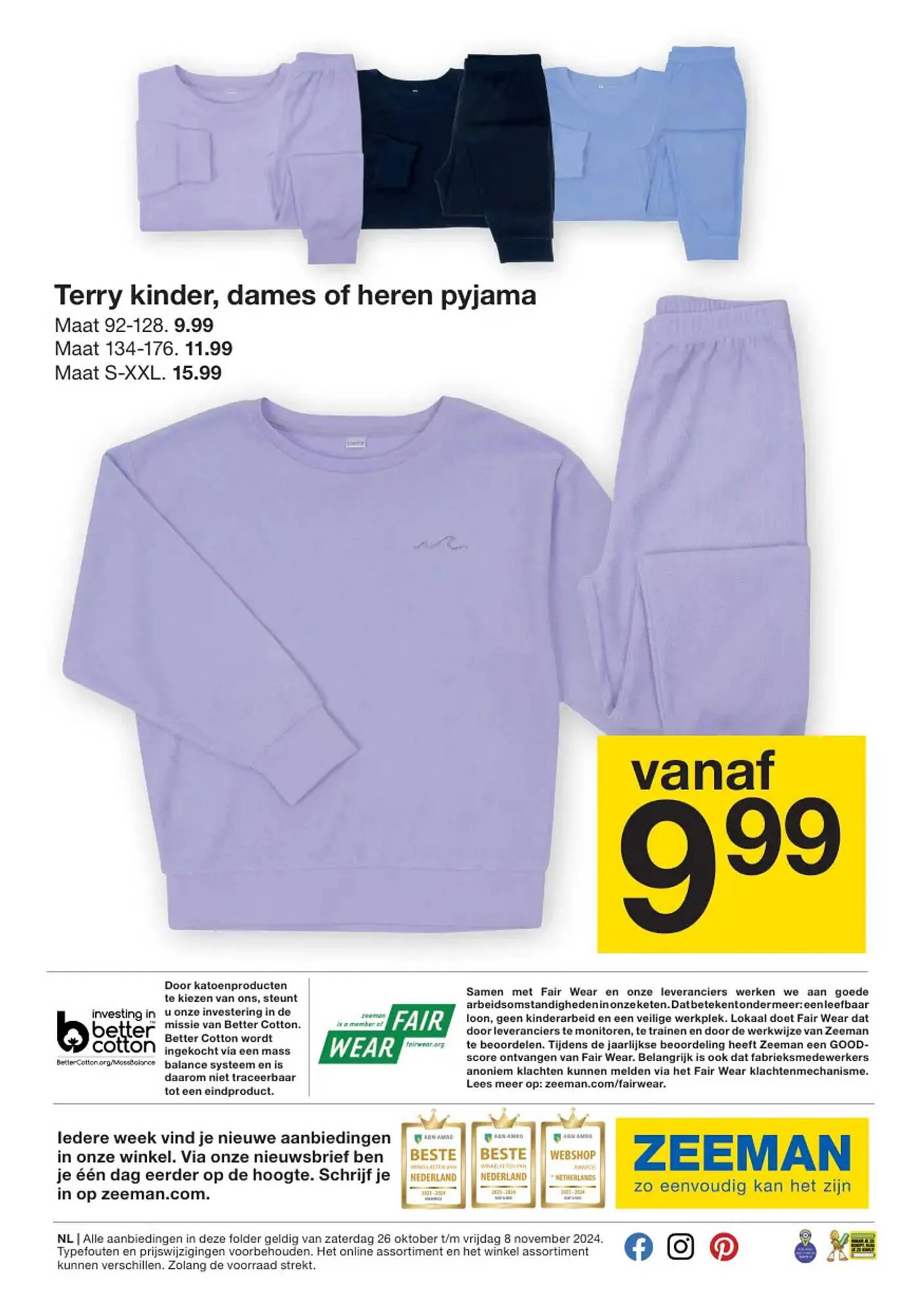 Zeeman folder van 26 oktober tot 8 november 2024 - Folder pagina 20