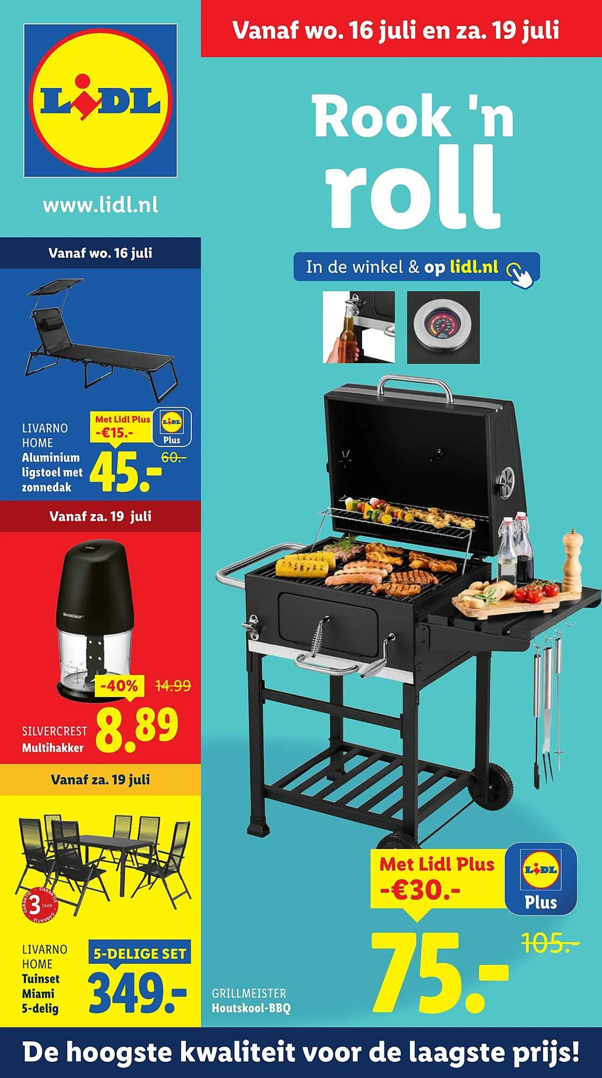 Lidl folder van 16 juli tot 19 juli 2025 - Folder pagina 1