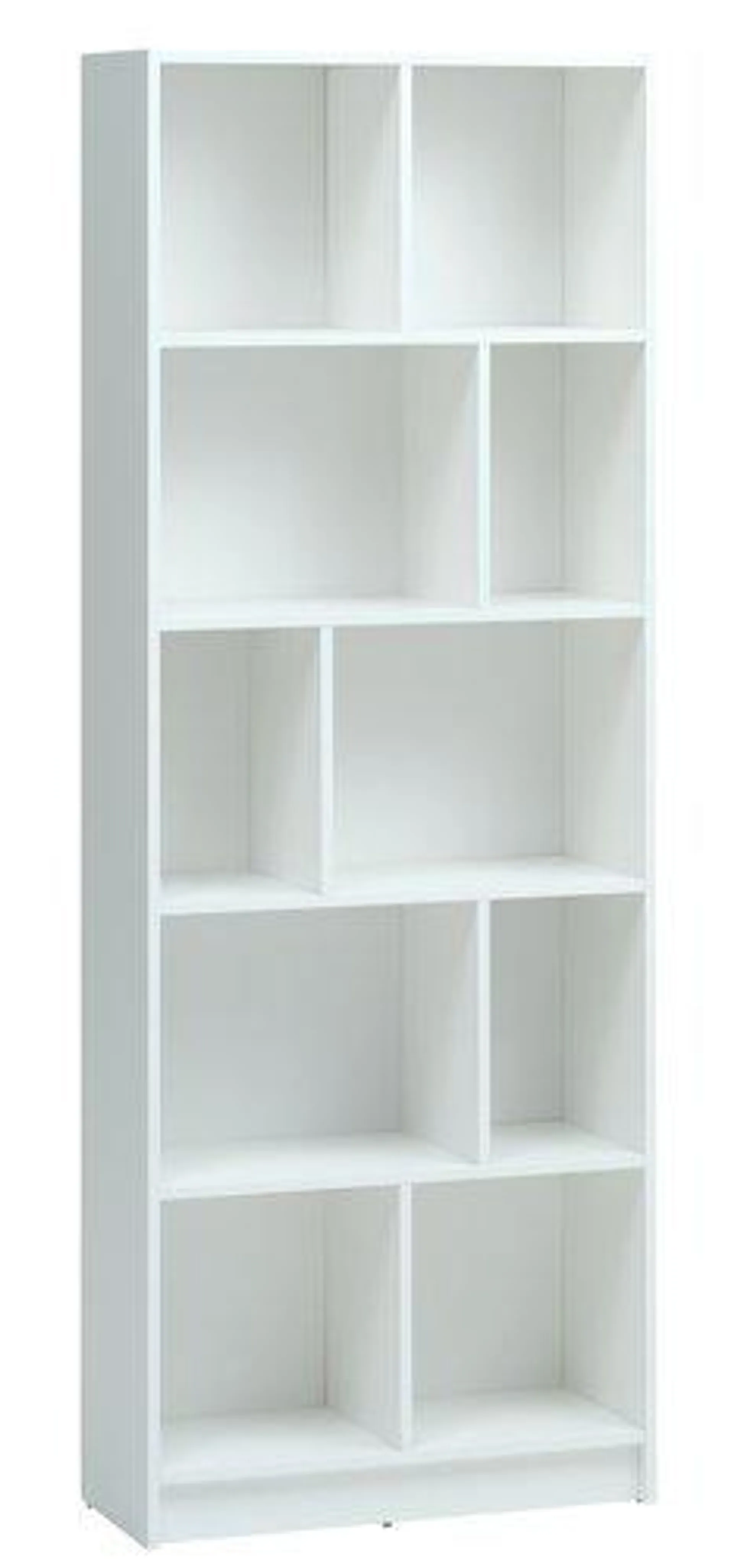 Librería MOSBJERG 10 estantes blanco