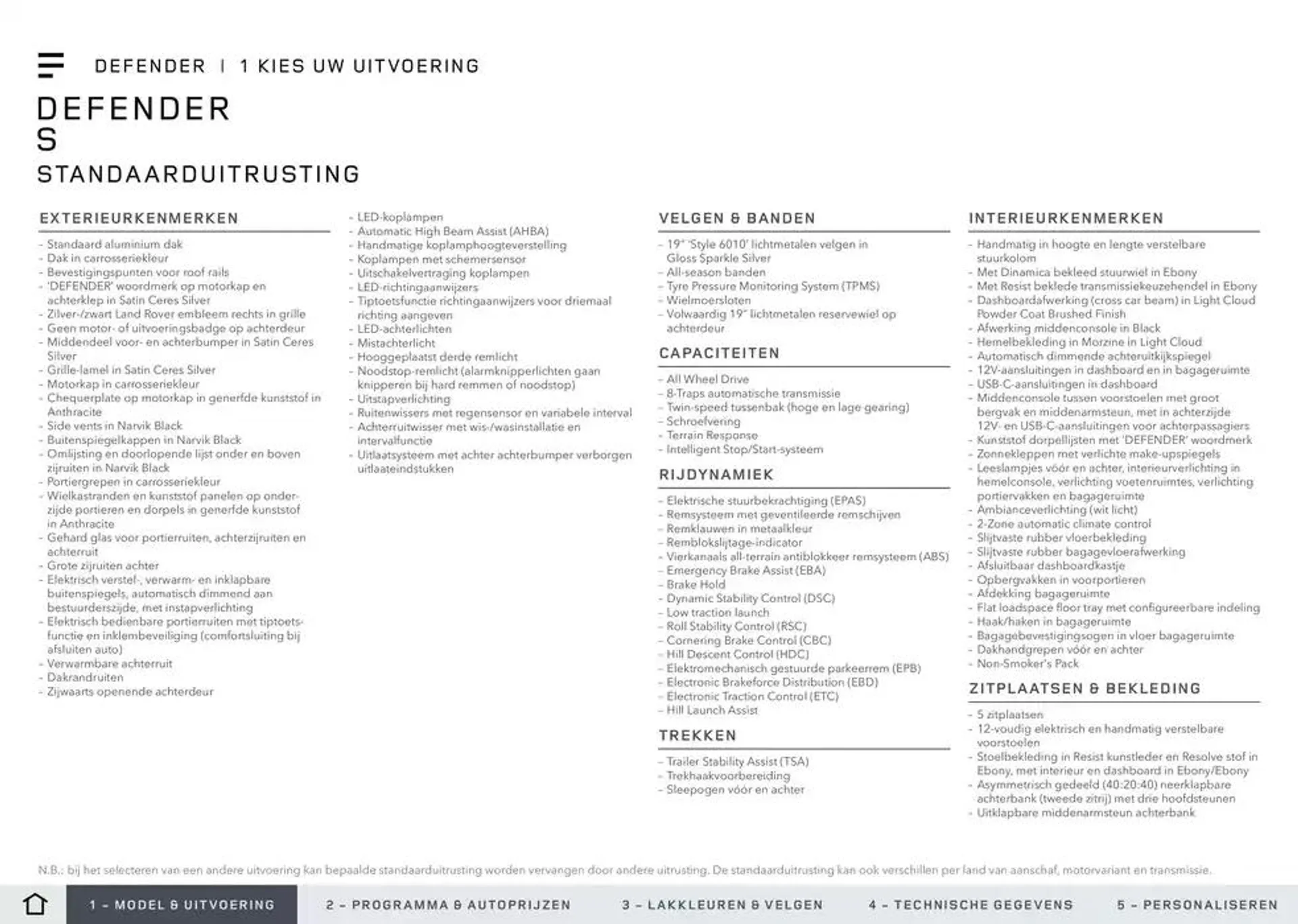  Defender van 20 november tot 30 juni 2025 - Folder pagina 3