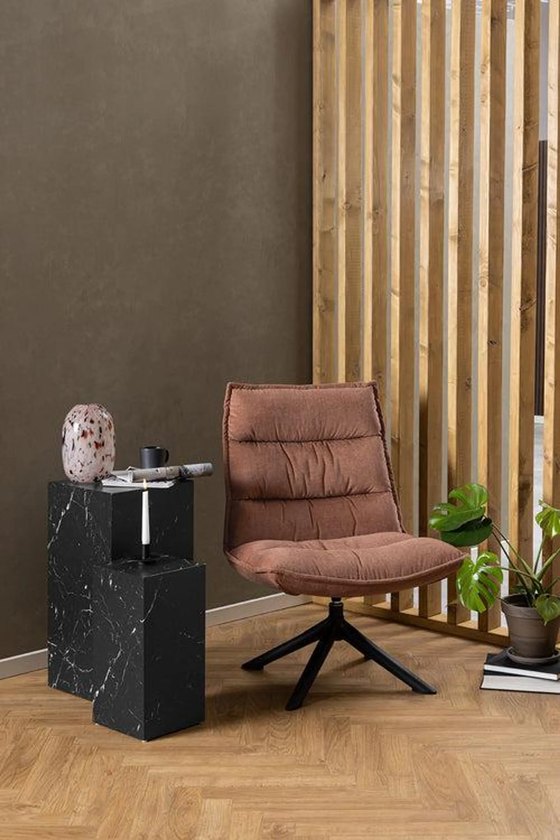 Rebellenclub fauteuil storberg - koper