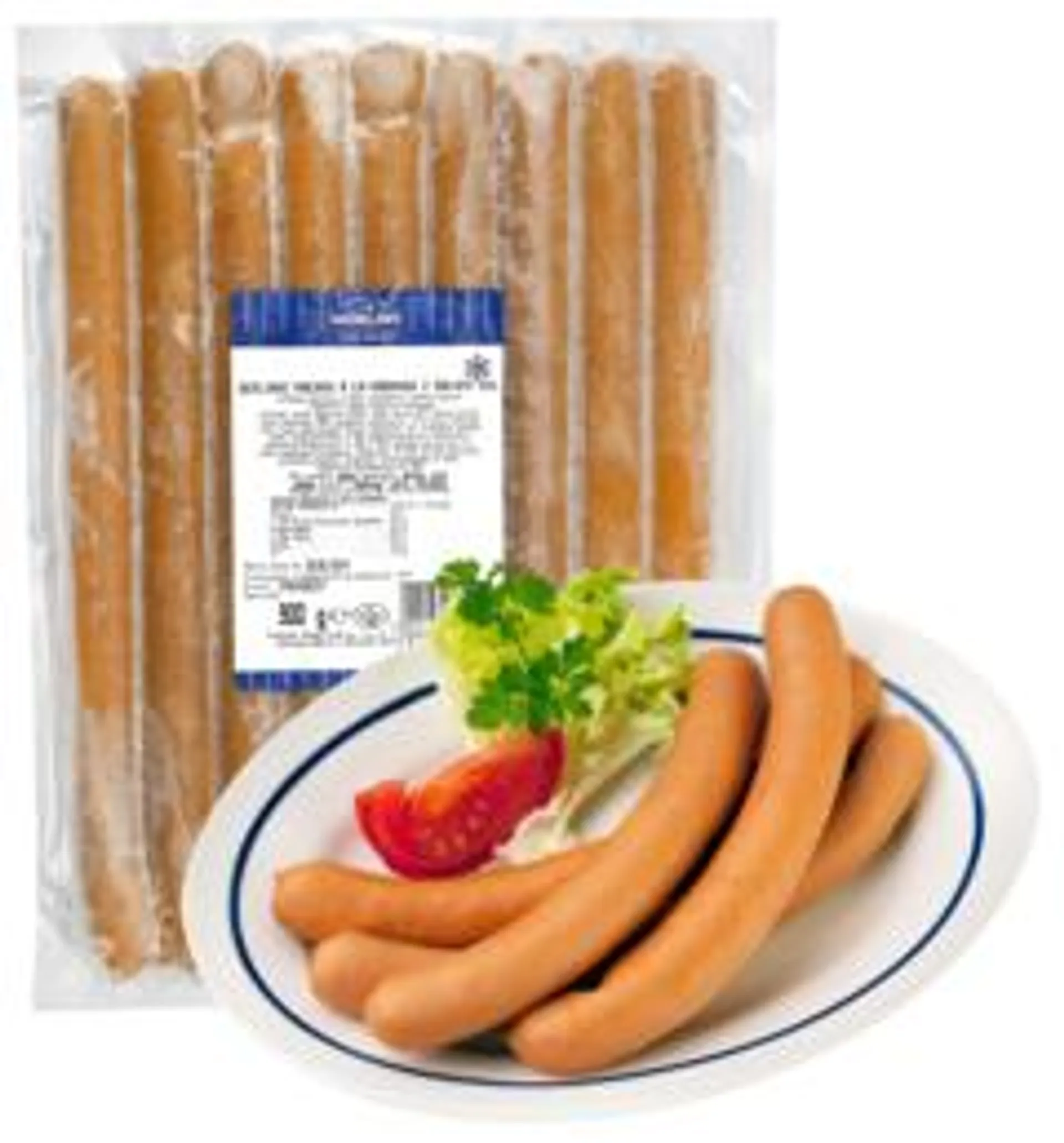 3 pakken Hotdogs Machos 9x100g