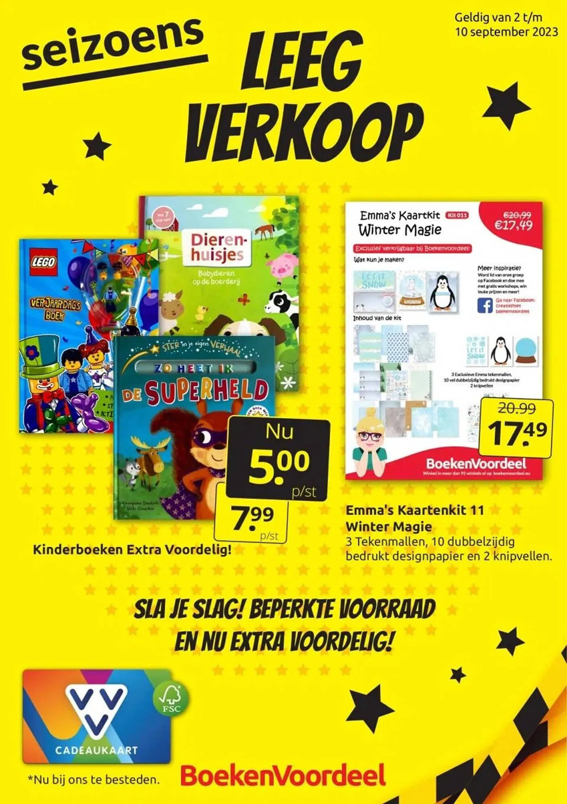 Boekenvoordeel folder - 1