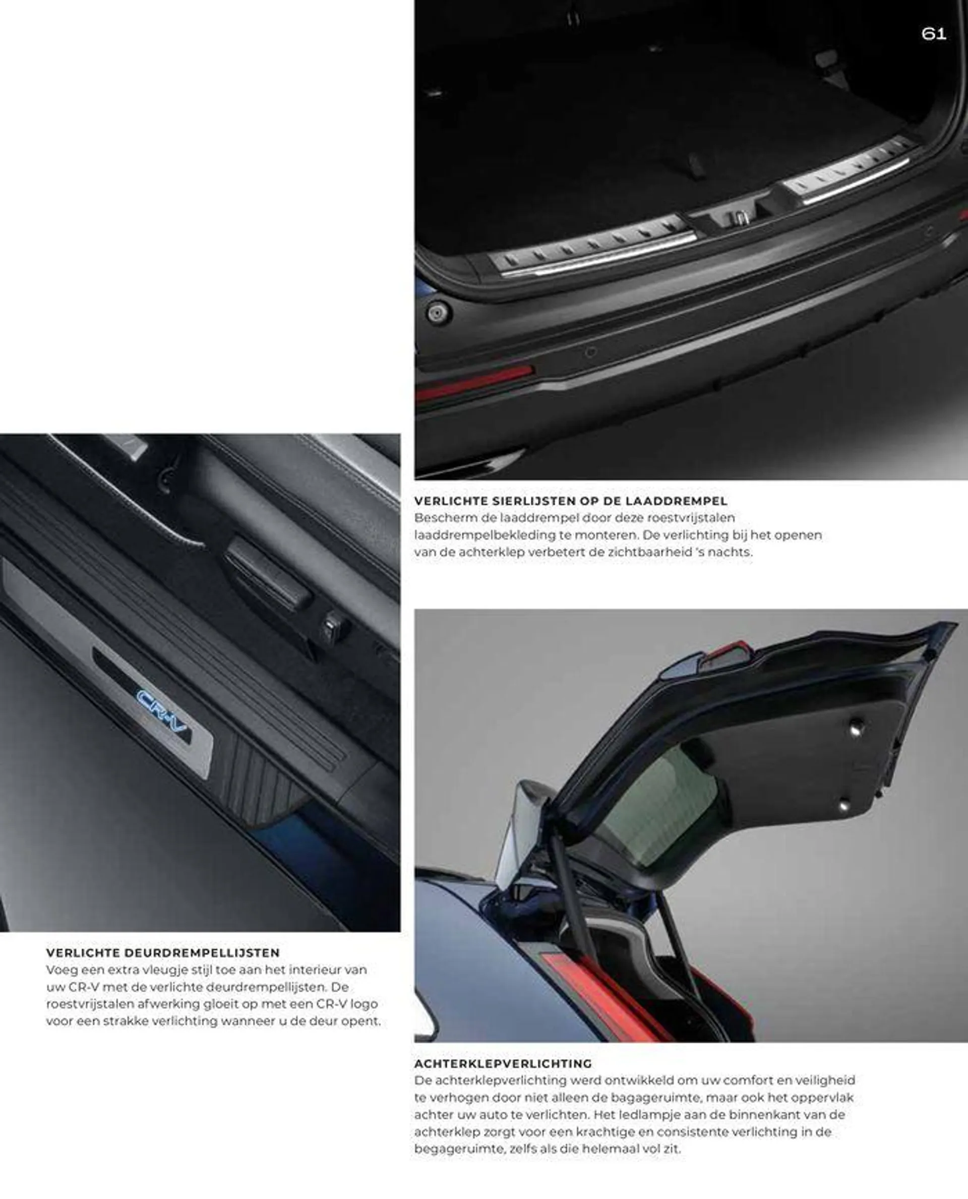 Honda CR-V e:HEV &amp; e:PHEV — Brochure van 28 juni tot 12 juli 2024 - Folder pagina 61