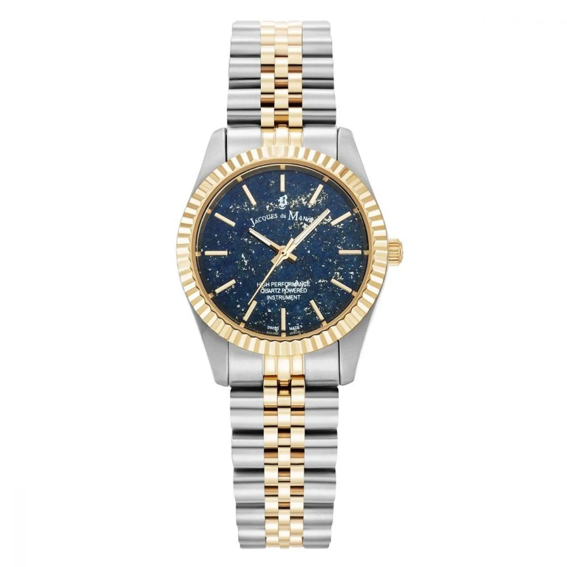 Blauwe Dames Horloge Set met Sieraden JPN05501