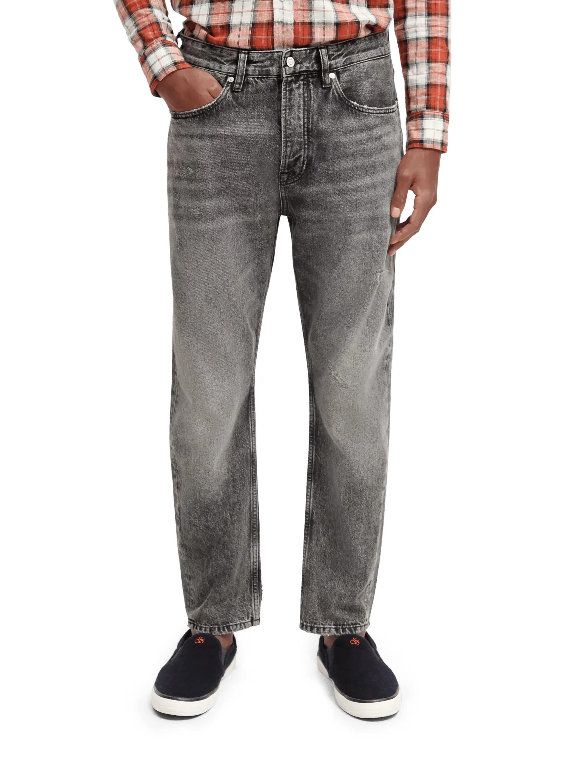 The Dean loose tapered-fit jeans