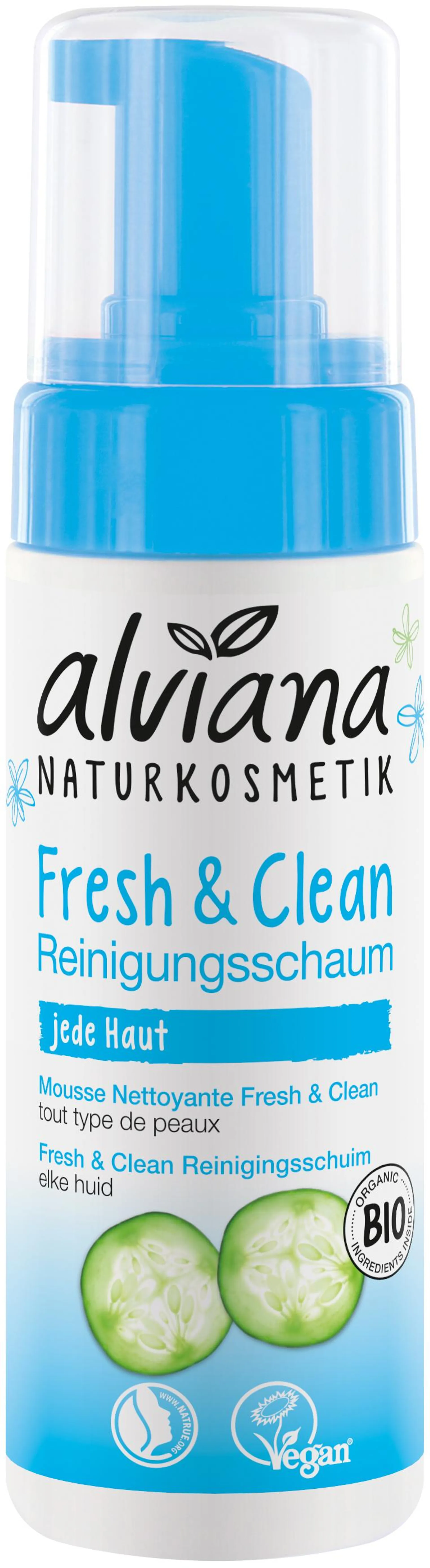 Alviana Fresh en Clean Reinigingsschuim 150ml