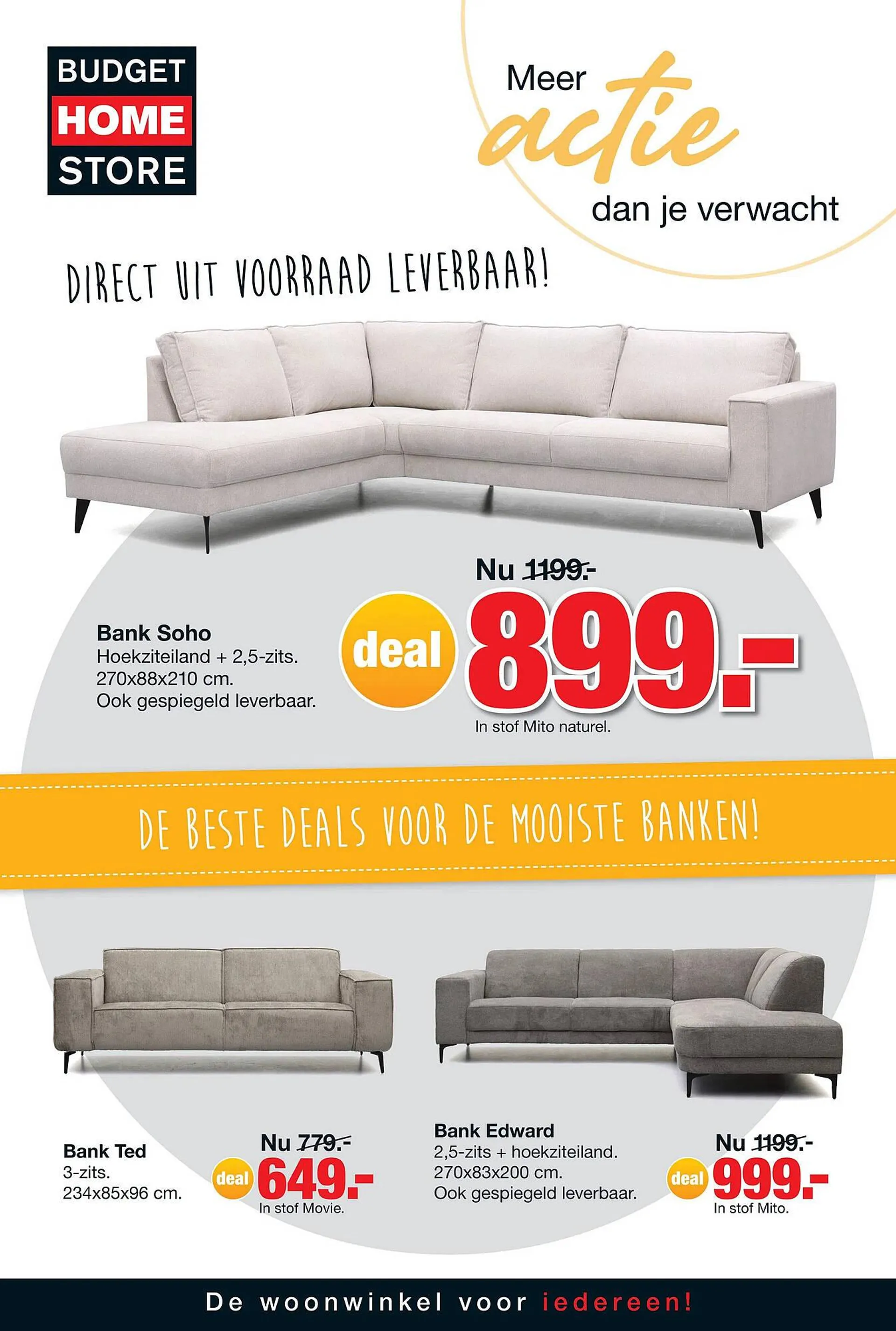 Budget Home Store folder van 18 mei tot 15 juni 2025 - Folder pagina 1