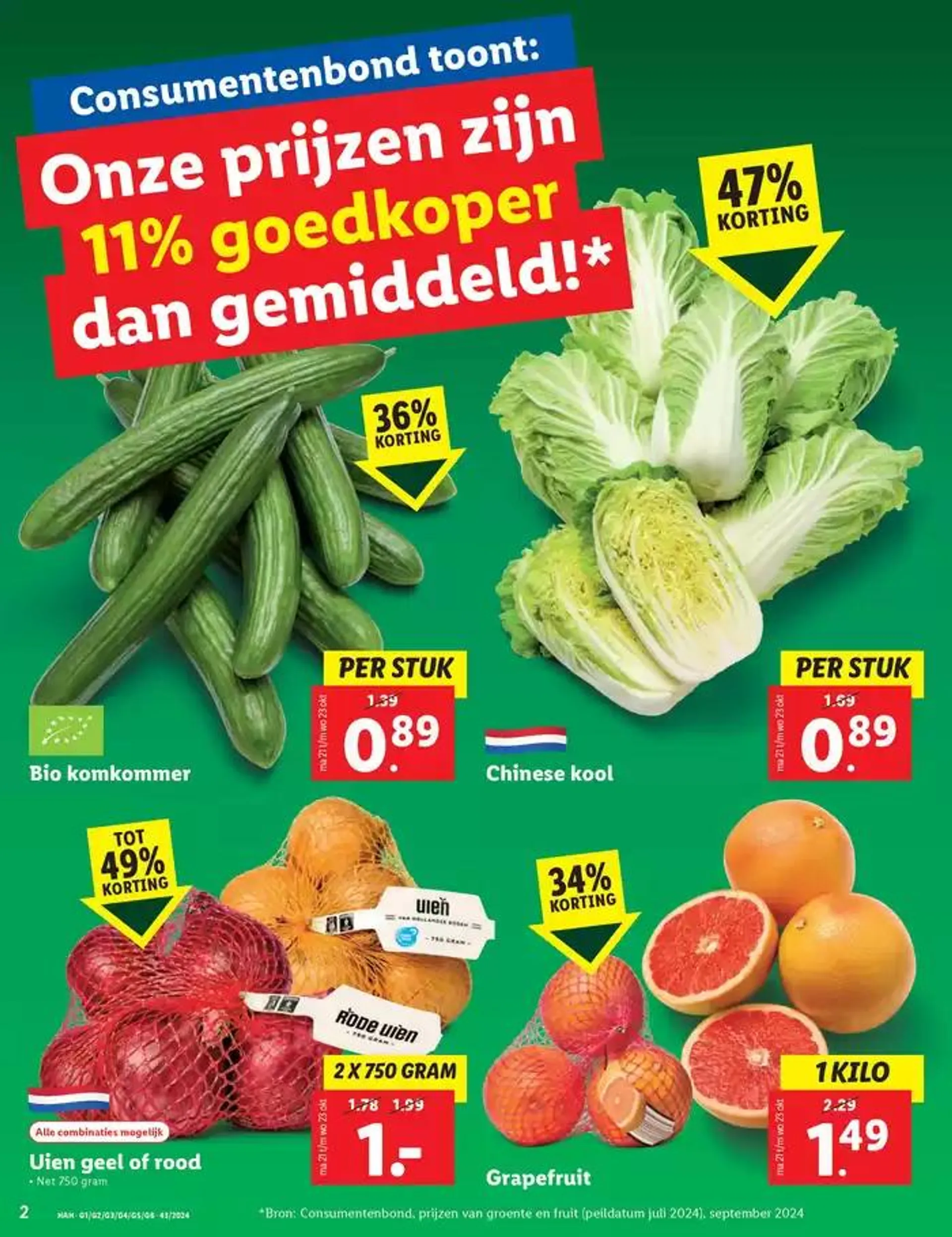 Topdeals en kortingen van 17 oktober tot 30 oktober 2024 - Folder pagina 2