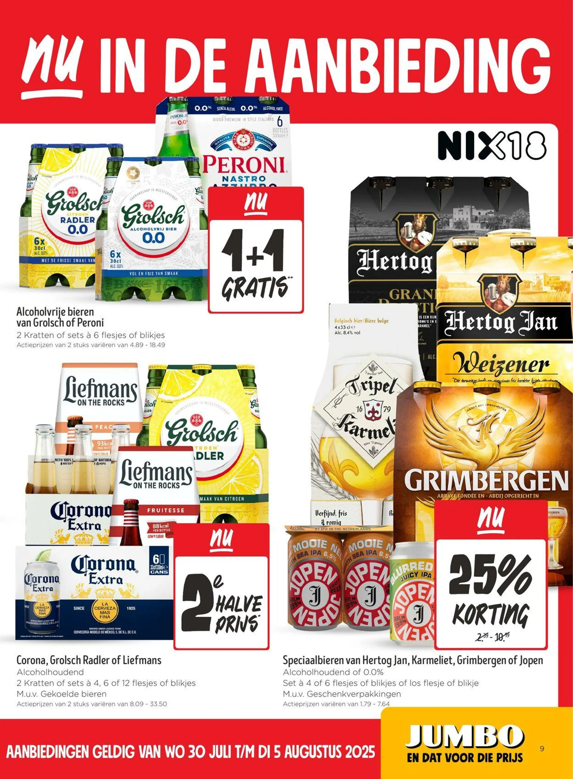 Jumbo Actuele folder van 30 juli tot 5 augustus 2025 - Folder pagina 9