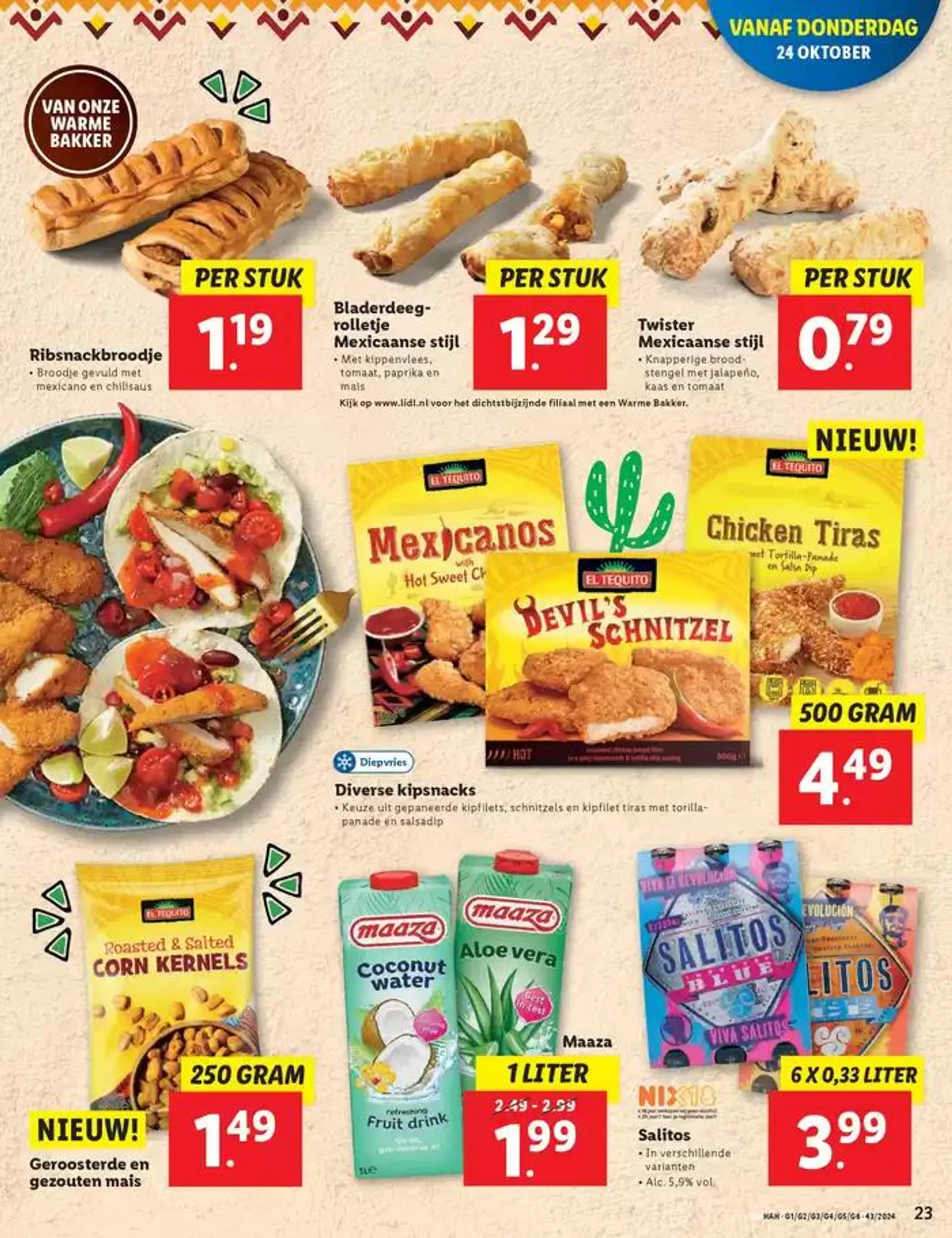 Topdeals en kortingen van 17 oktober tot 30 oktober 2024 - Folder pagina 25