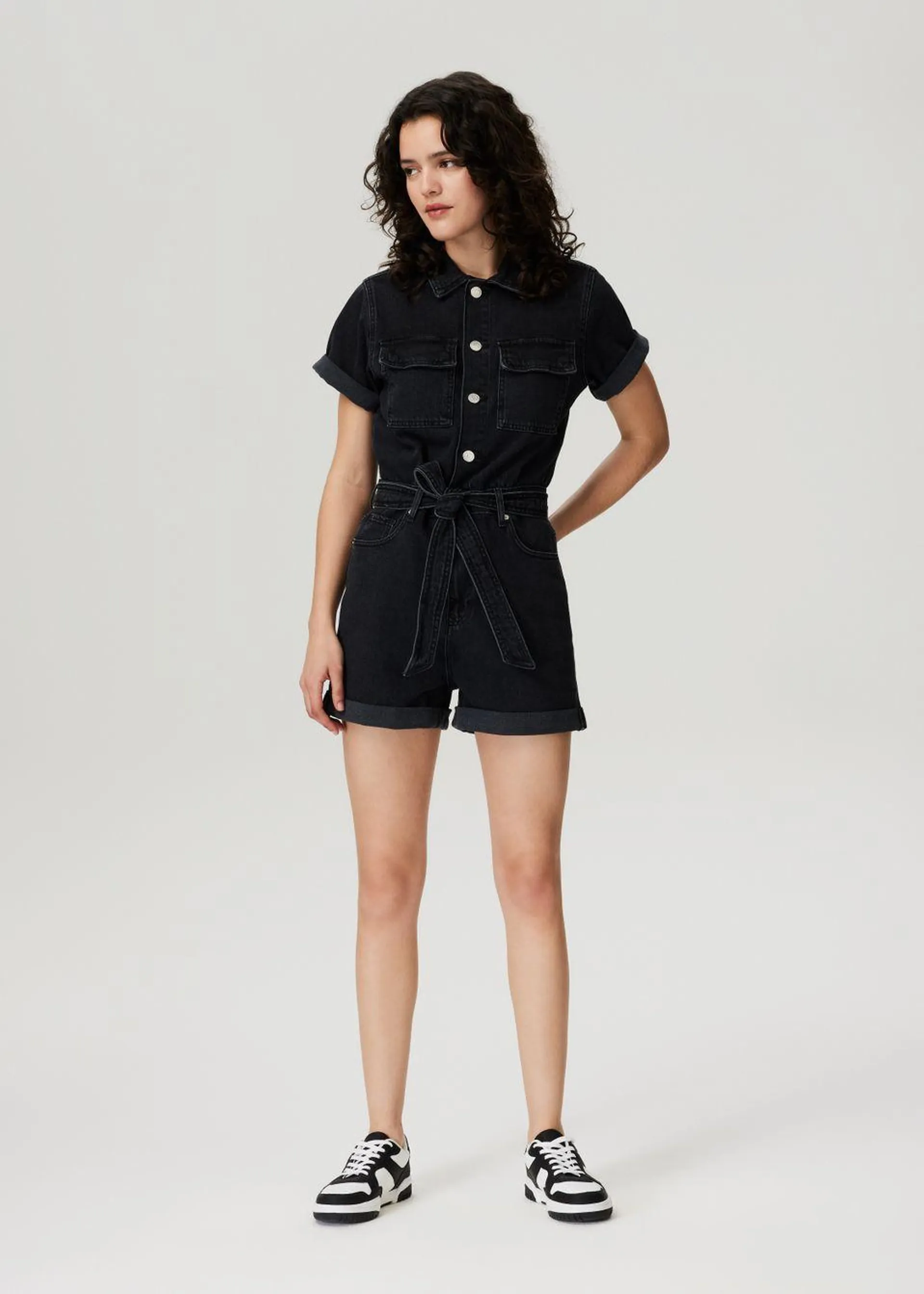 Rolled Up Playsuit