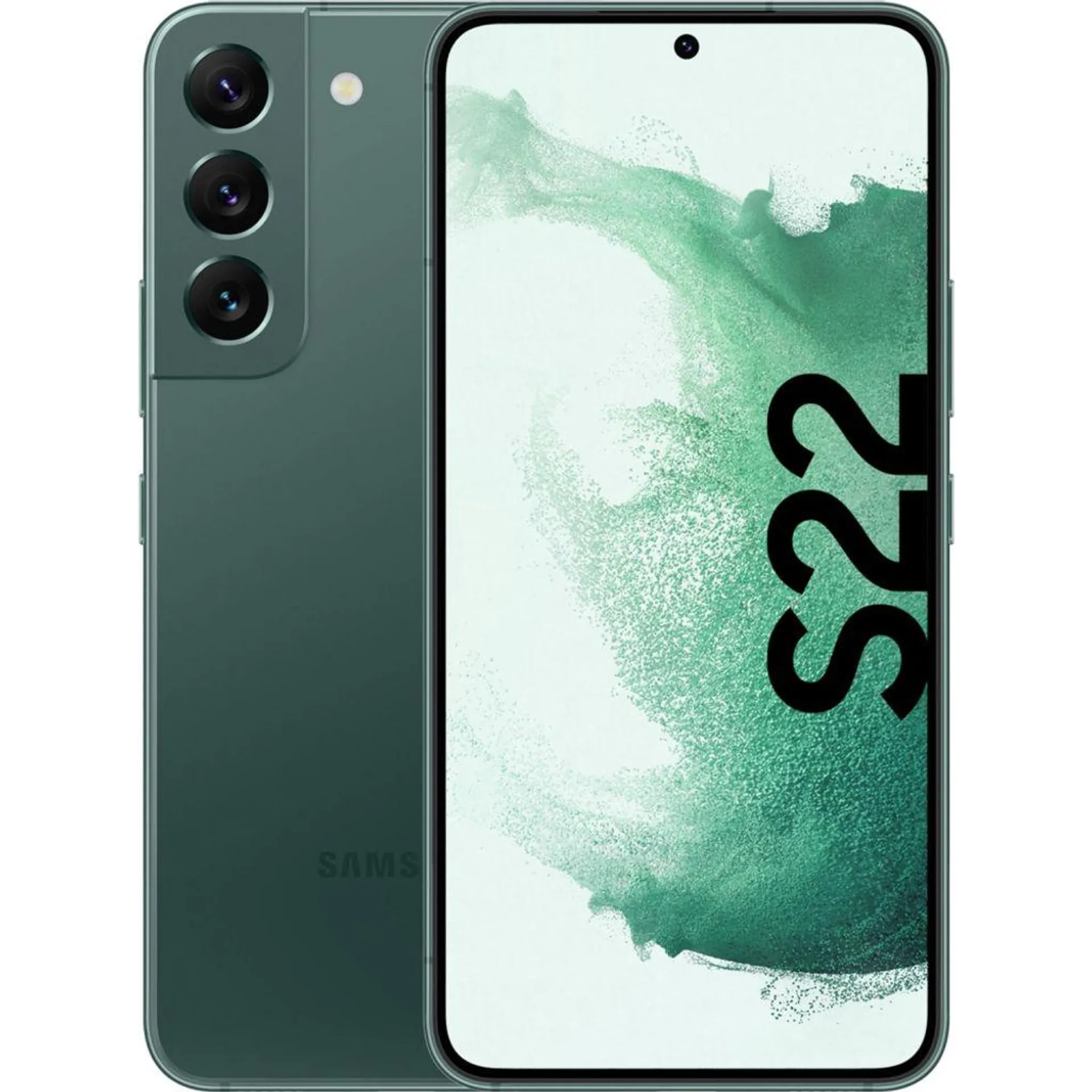 Samsung Galaxy S22 Smartphone 5G 128GB, Farbe: Grün