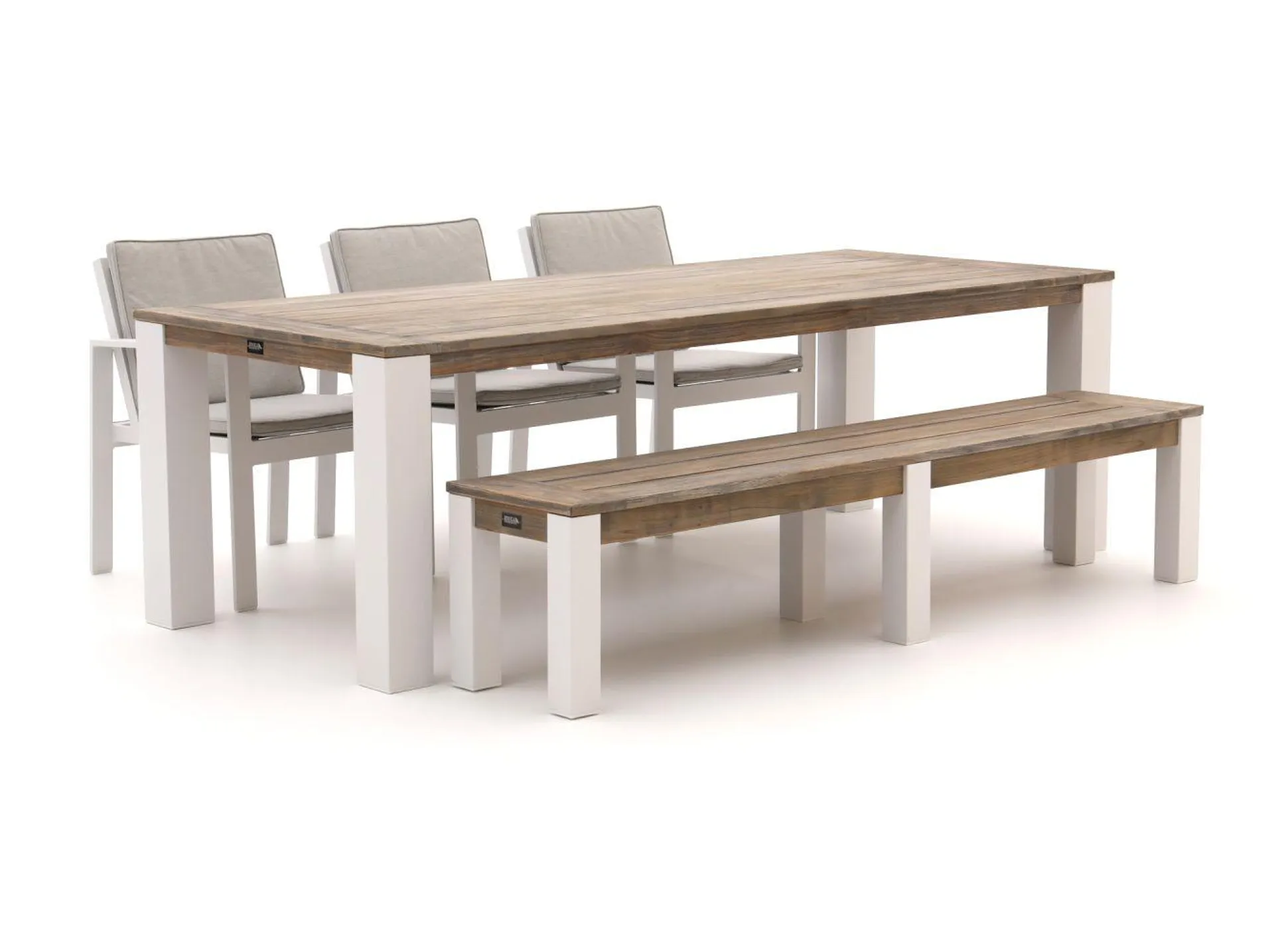 Bellagio Vezzano/ROUGH-X 240cm dining tuinset met bank 5-delig