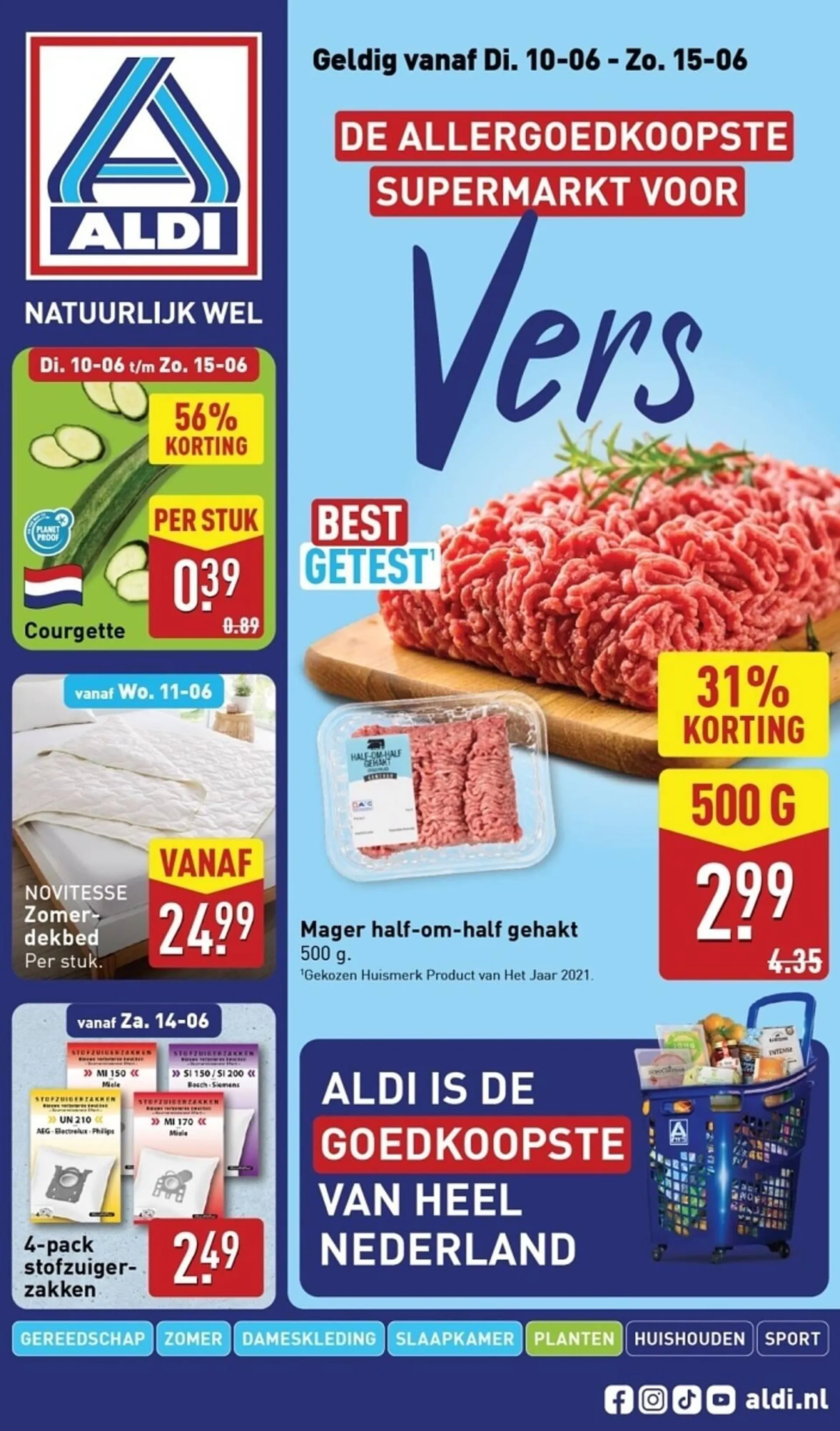 ALDI folder van 10 juni tot 15 juni 2025 - Folder pagina 1